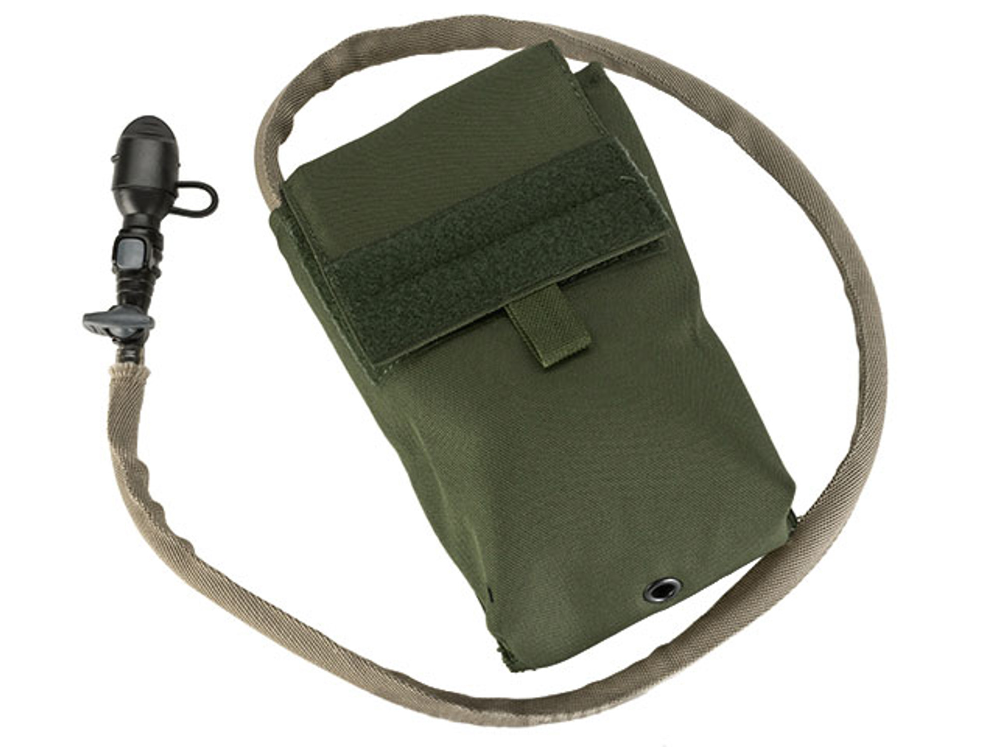 TMC 27oz Tactical MOLLE Double-Insulated Hydration Pouch with Bladder - Olive Drab