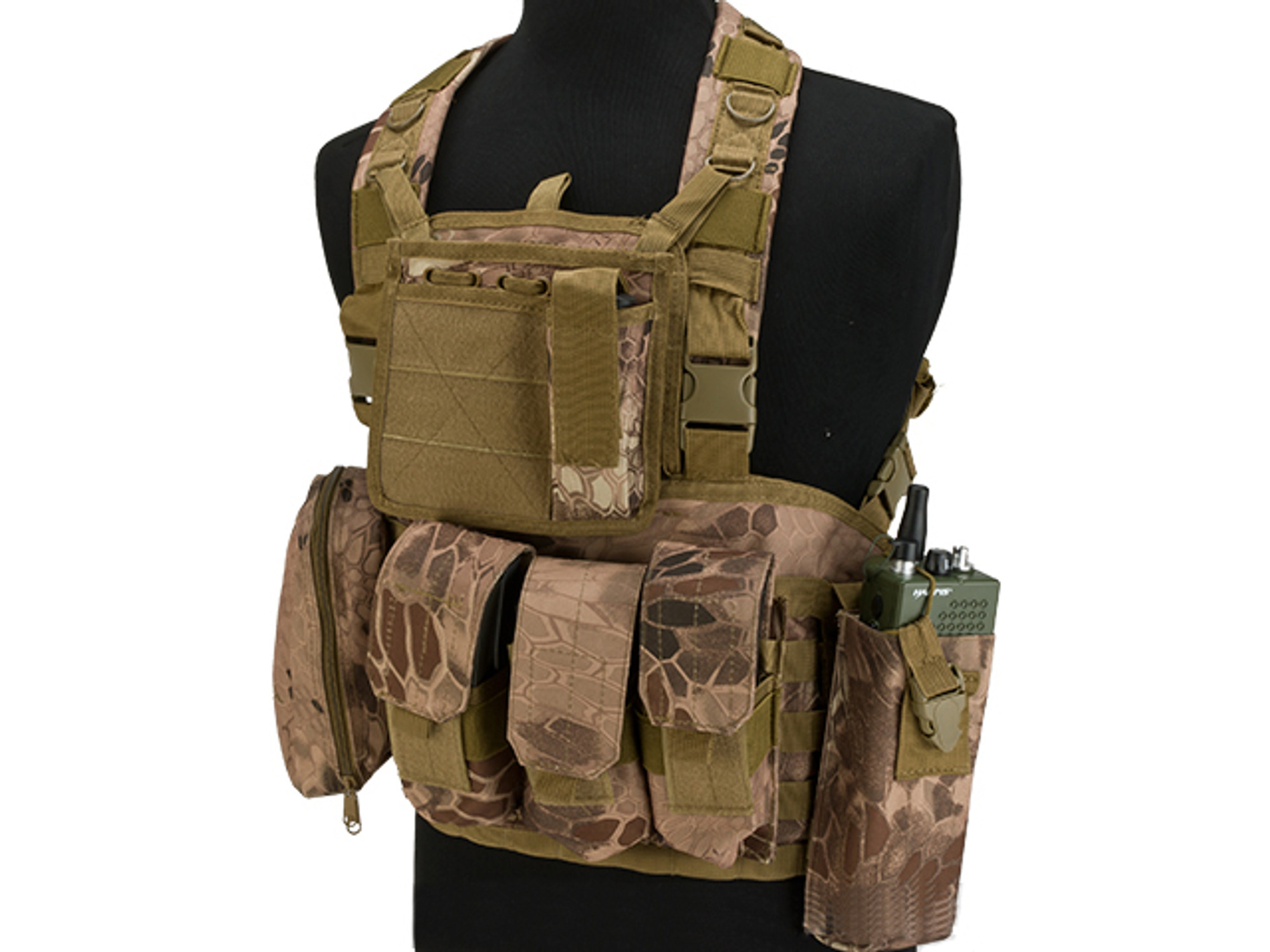 Matrix Special Operations RRV Style Chest Rig - Dark Arid Serpent