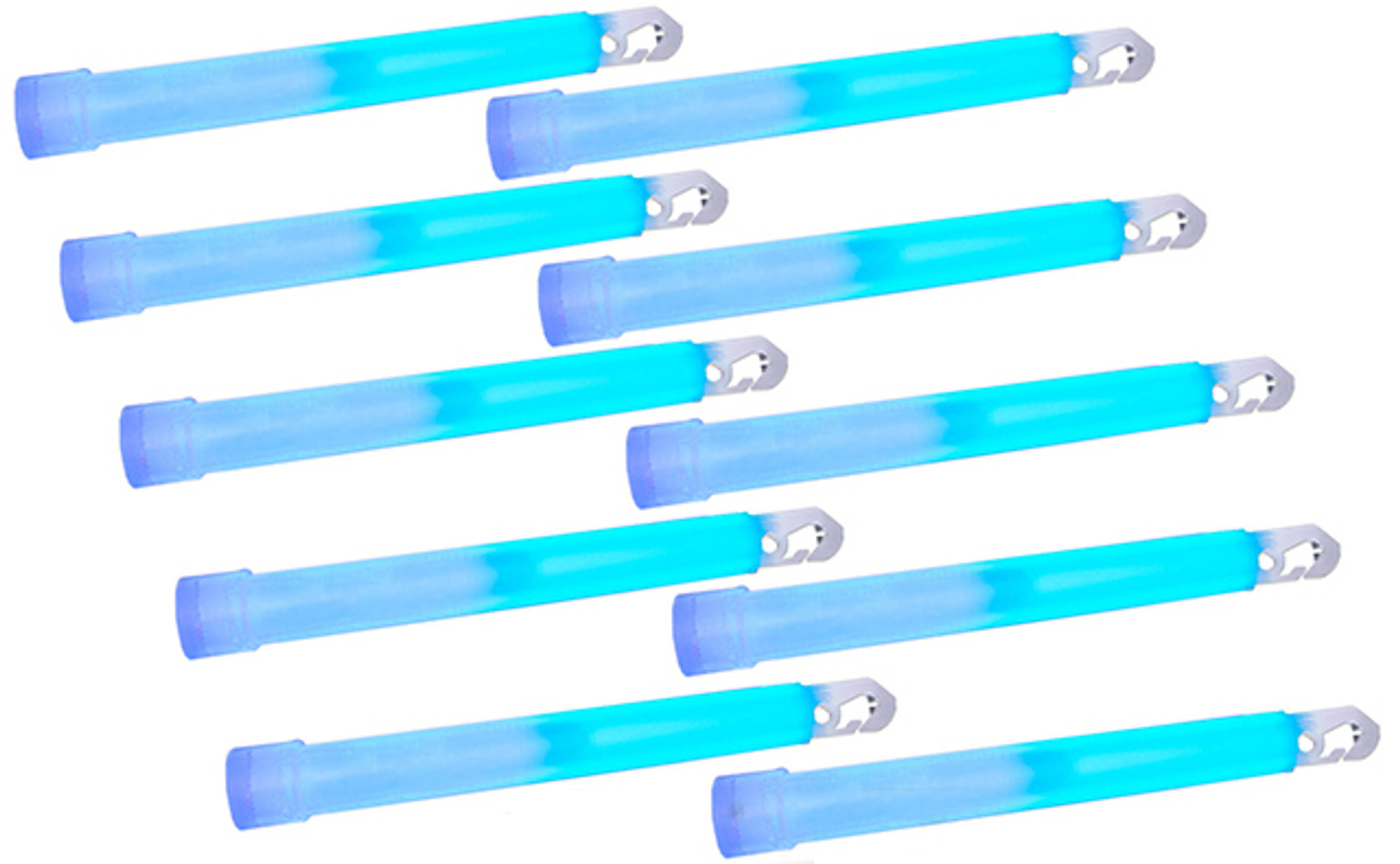 Cyalume 6" ChemLight LightSticks - Blue (Set of 10)