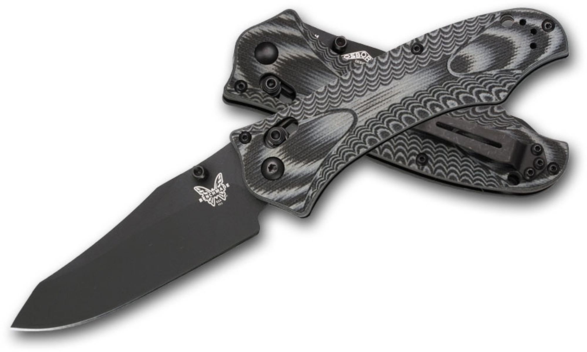 Benchmade 950BK Rift Black Plain Edge