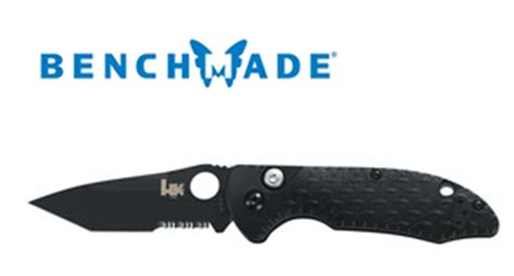 Benchmade Heckler & Koch 14410SBK Soldat Black w/ Serration