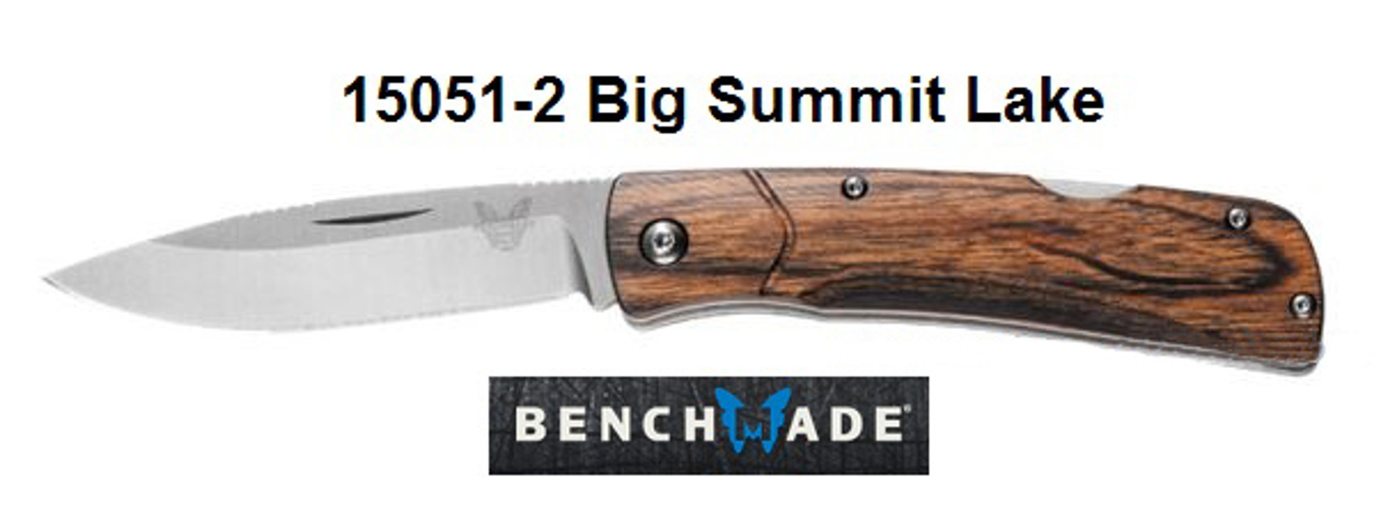 Benchmade 15051-2 Big Summit Lake Folder - Dymondwood Handle
