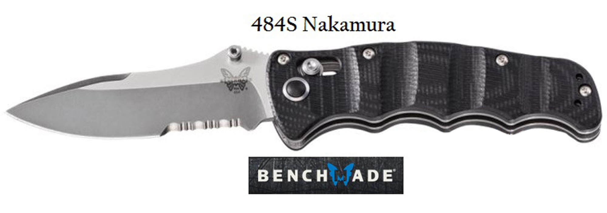 Benchmade 484S Nakamura Partially Serrated
