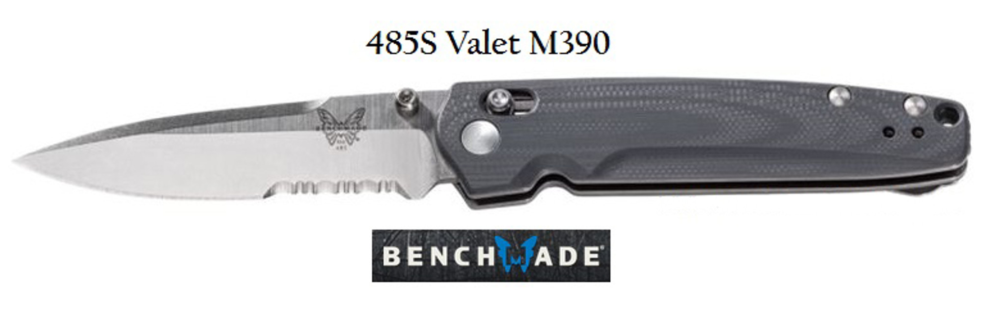 Benchmade 485S Valet Folder w/Serration M390