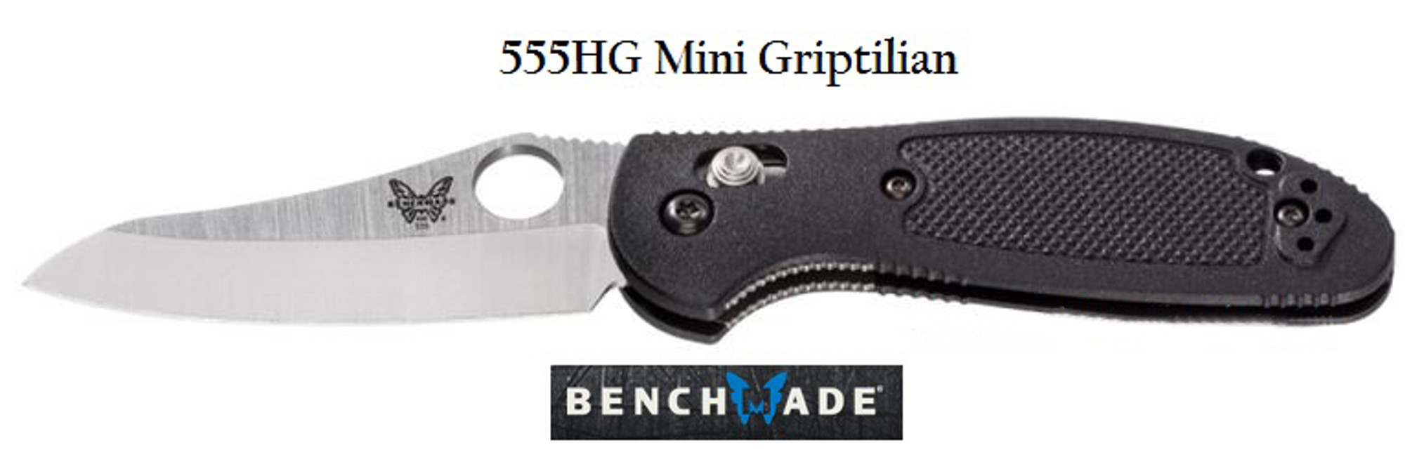 Benchmade 555HG Griptilian Mini Plain Edge