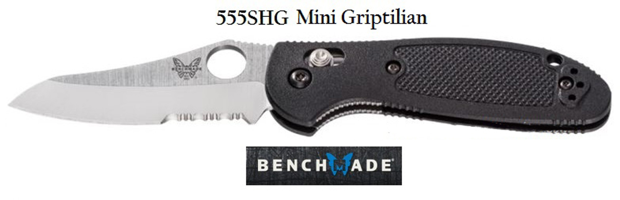 Benchmade 555SHG Griptilian Mini ComboEdge