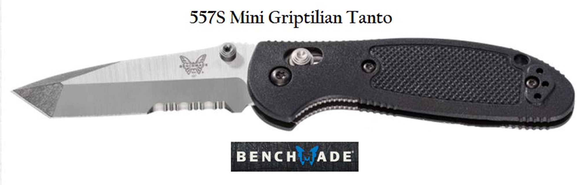 Benchmade 557S Griptilian Mini Tanto ComboEdge