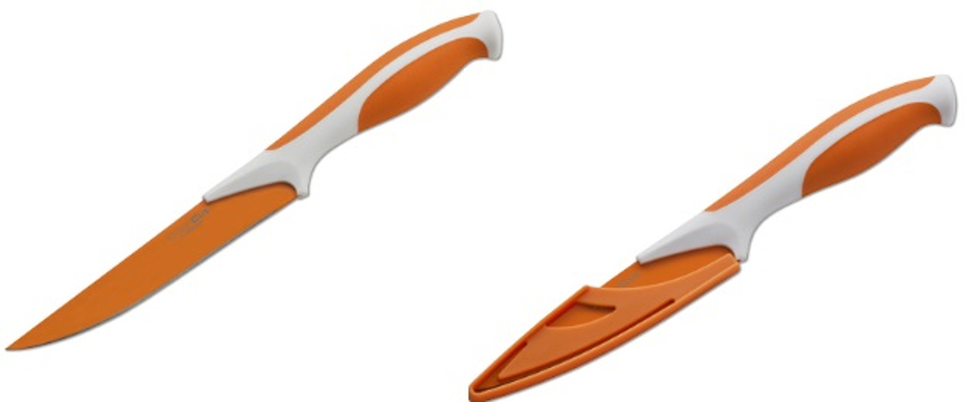 Boker Kitchen Color Cut Utility Apricot Orange w/Guard