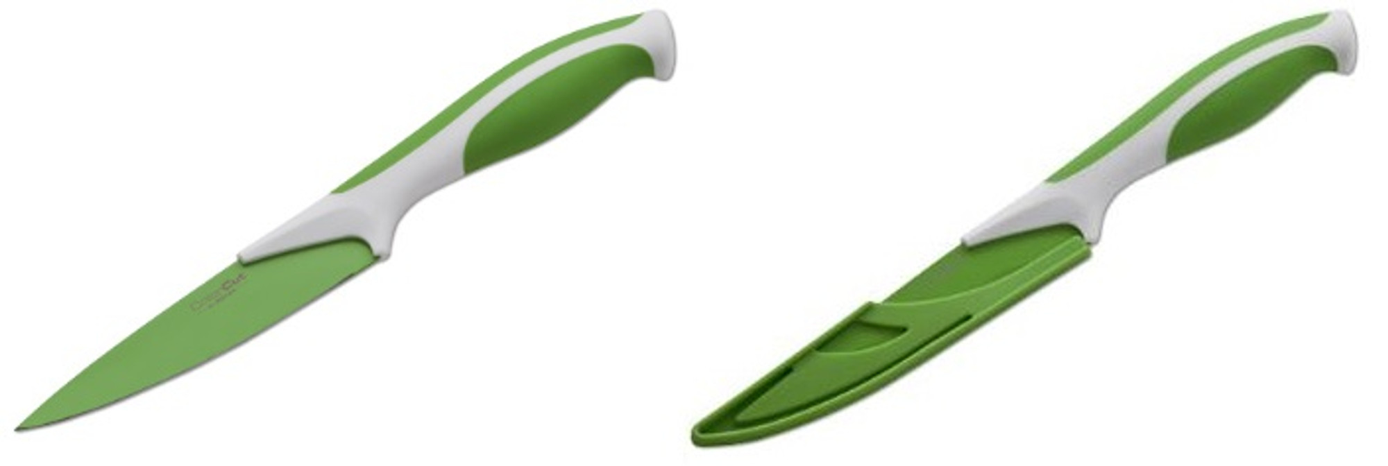 Boker Kitchen Paring Knife Apple Green w/Guard