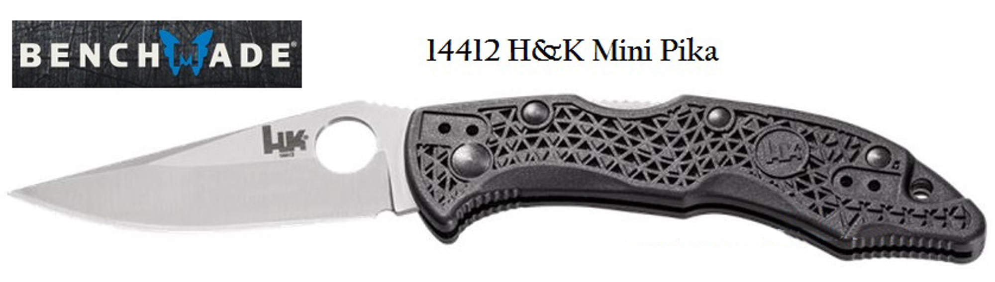 Heckler & Koch 14412 Mini Pika Drop Point - Plain Edge