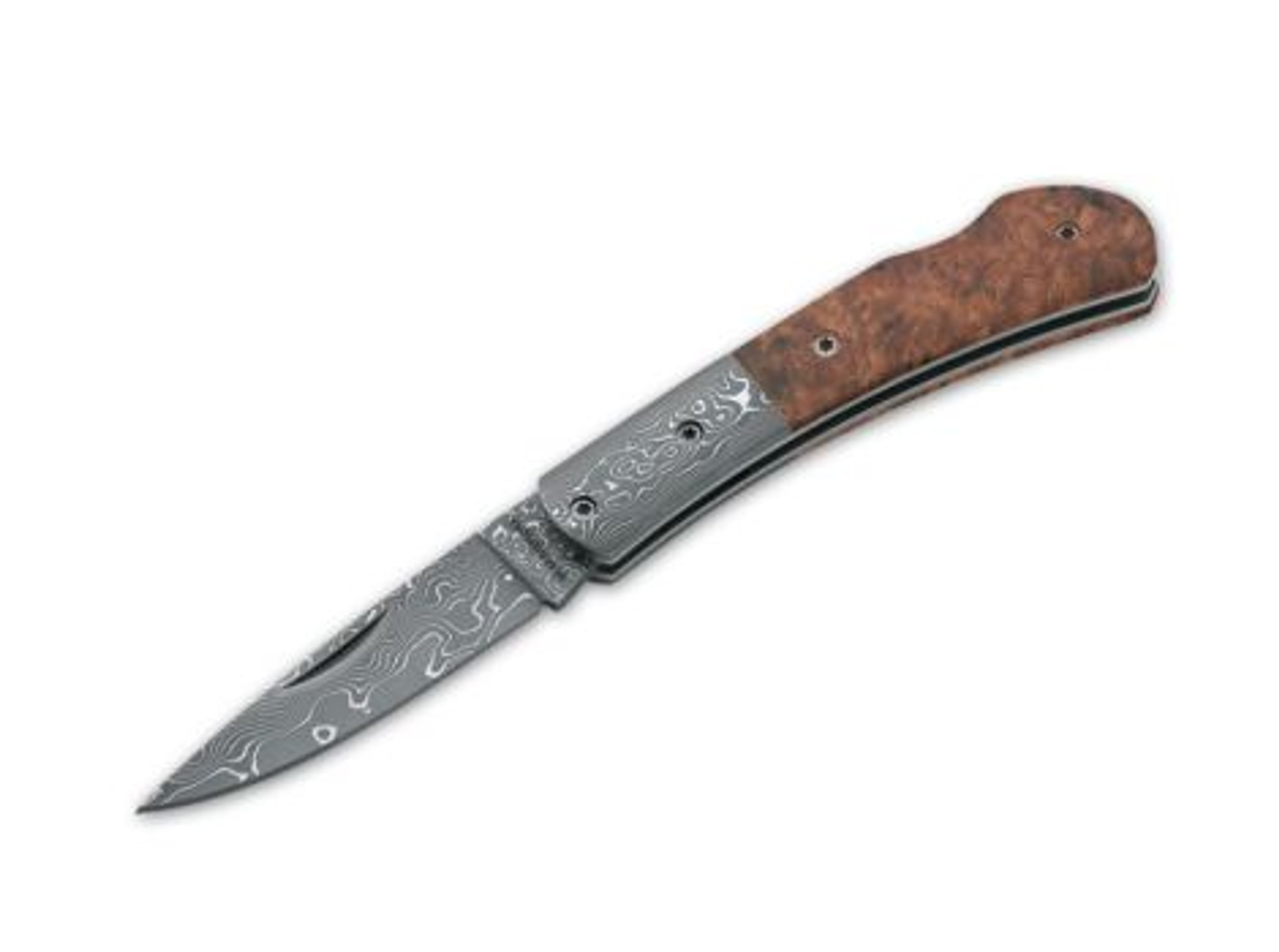 Boker Magnum 01MB550DAM Damascus Quincewood