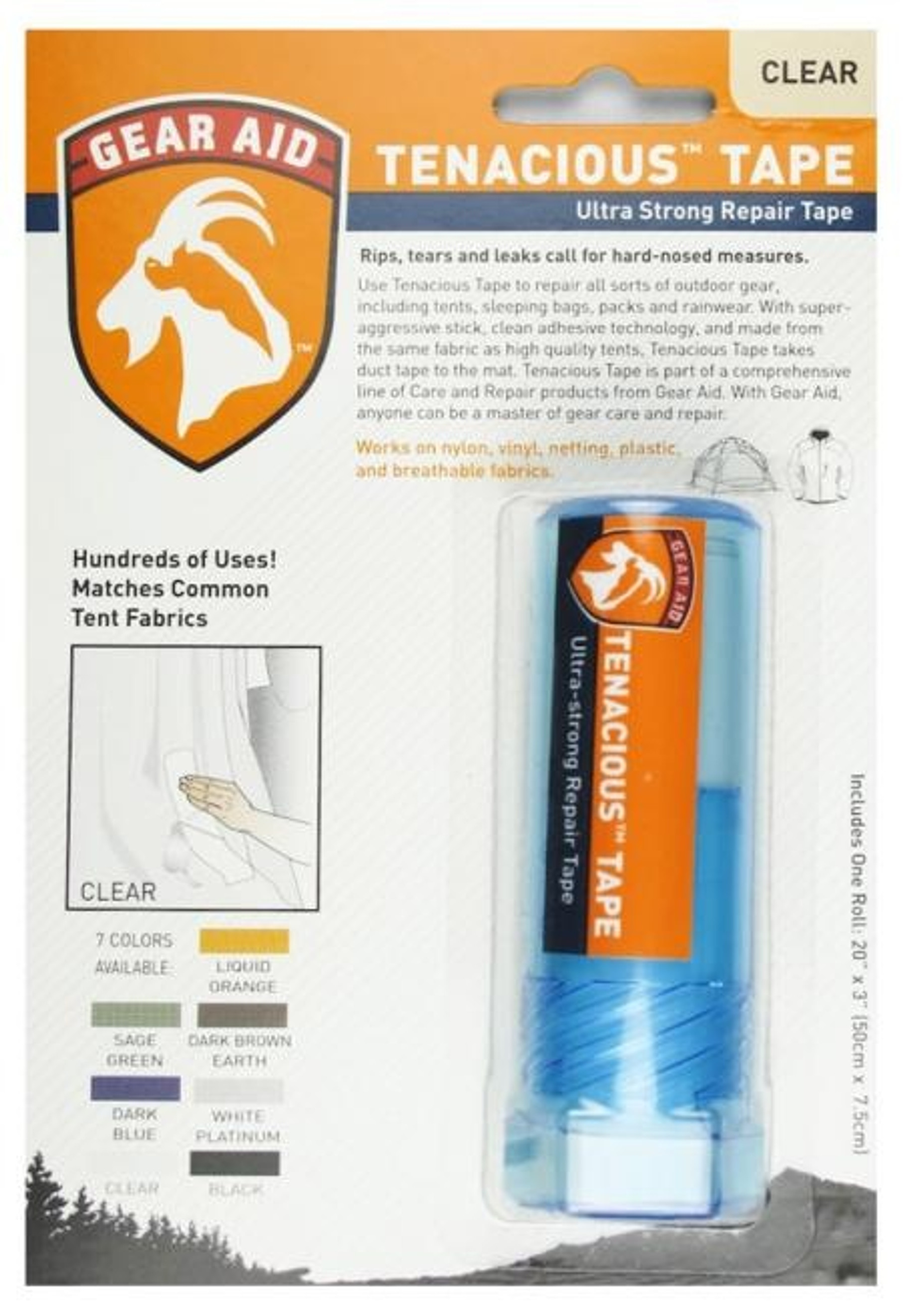 McNett Tenacious Repair Tape - Clear