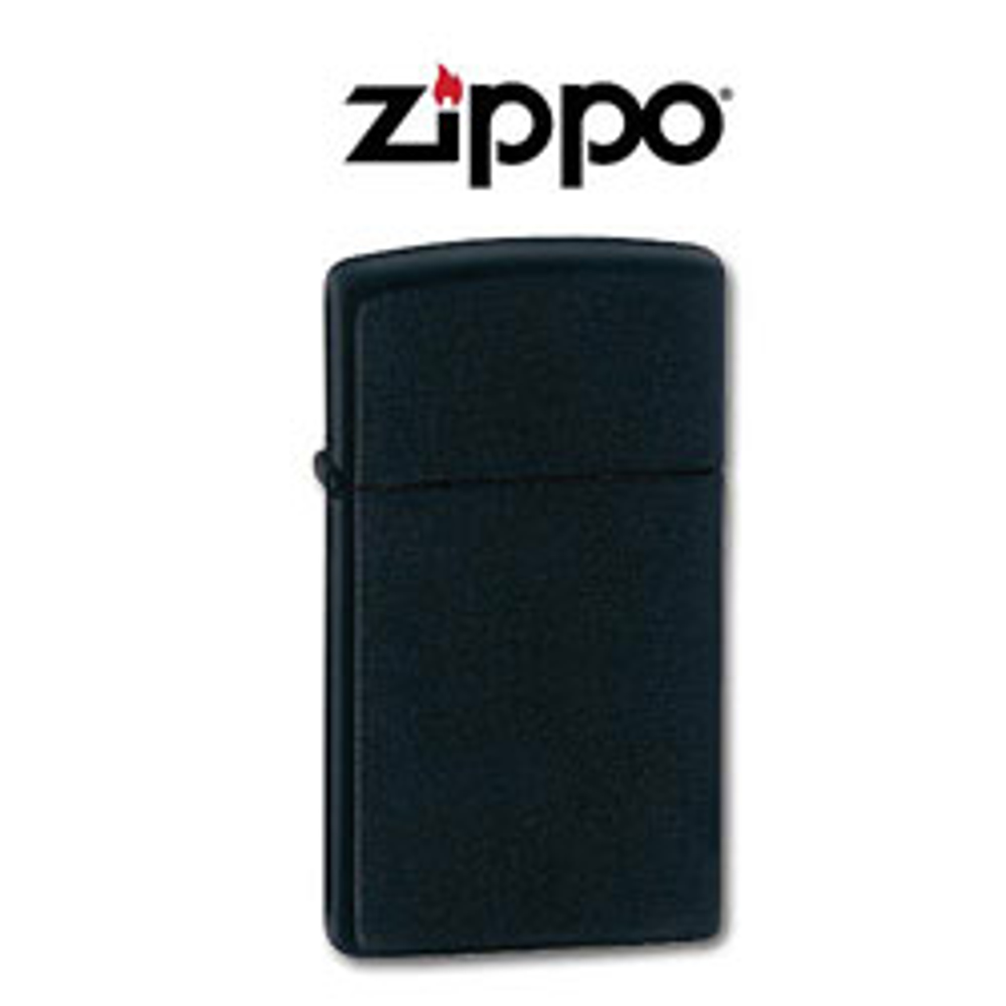 Zippo Slim Black