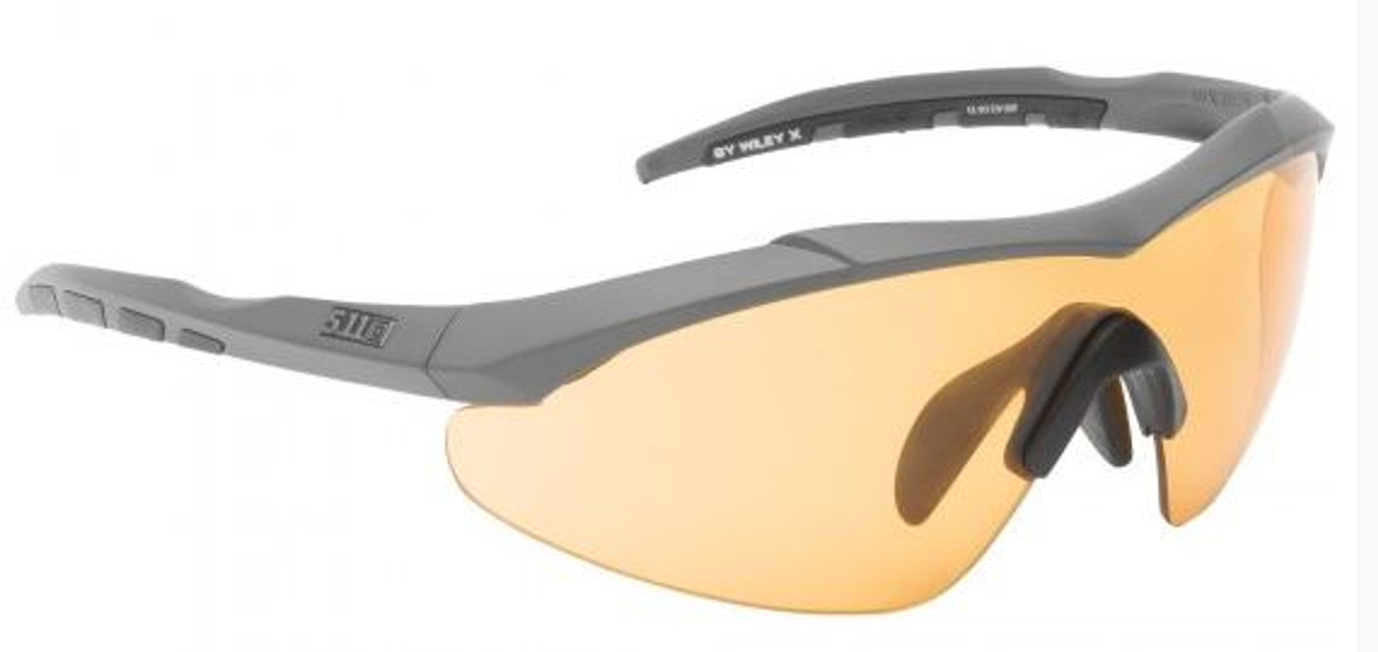 5.11 Aileron Shield Sunglasses (3 Lenses) - Charcoal