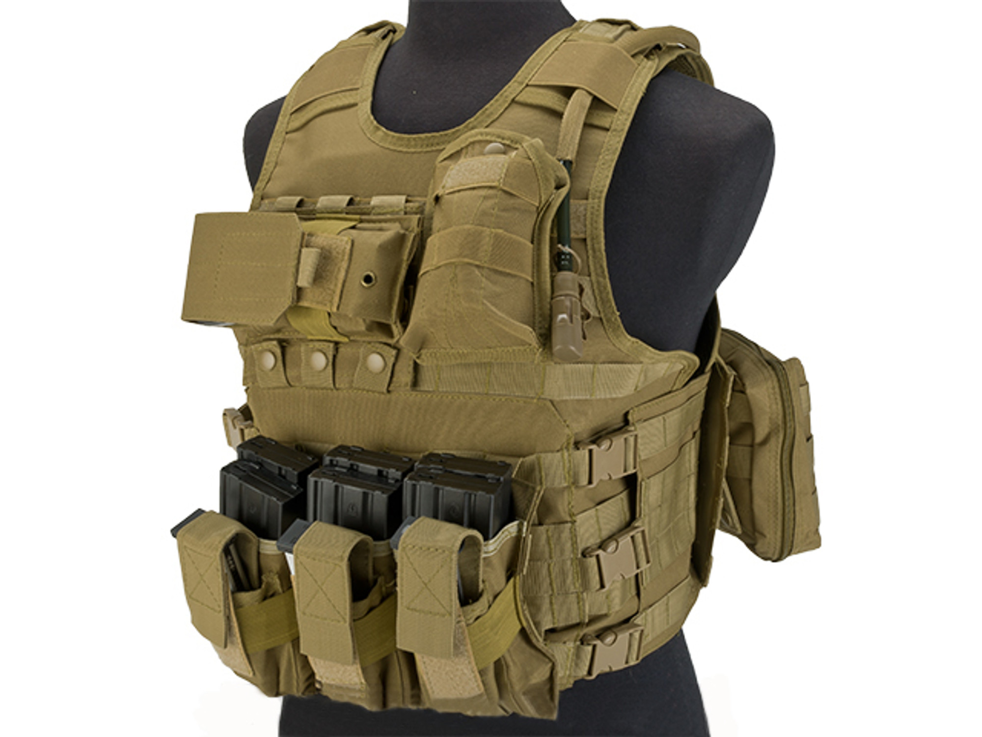 Matrix MEA Tactical Vest with M4 Magazine Pouches and Hydration 