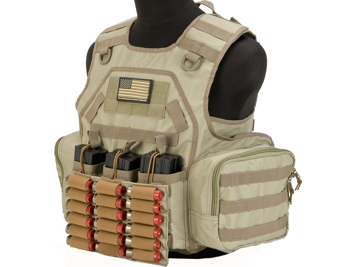 Matrix MTS Commando / Infantry Ammo Vest - Tan - Hero Outdoors