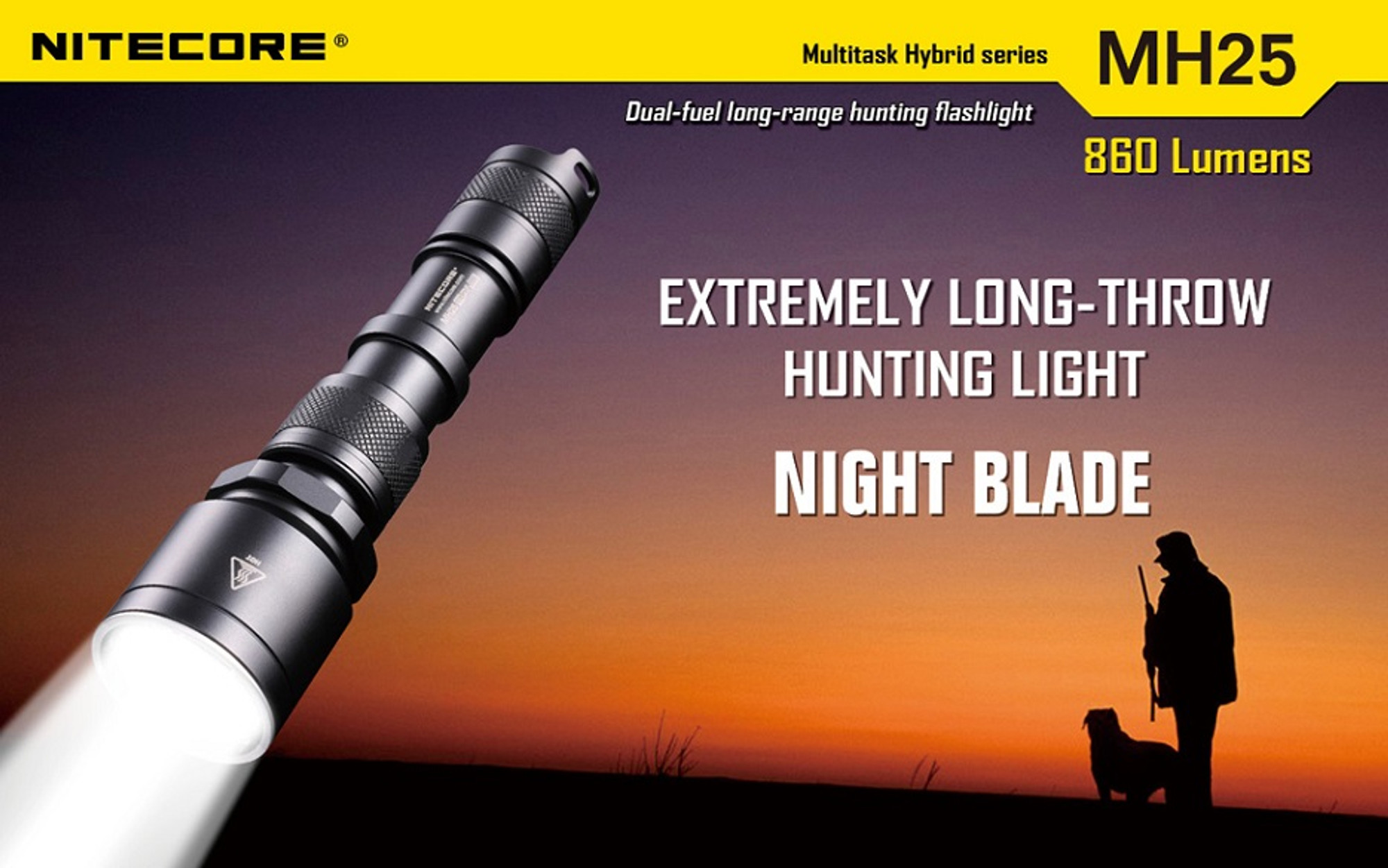 Nitecore MH25 Night Blade 960 Lumens