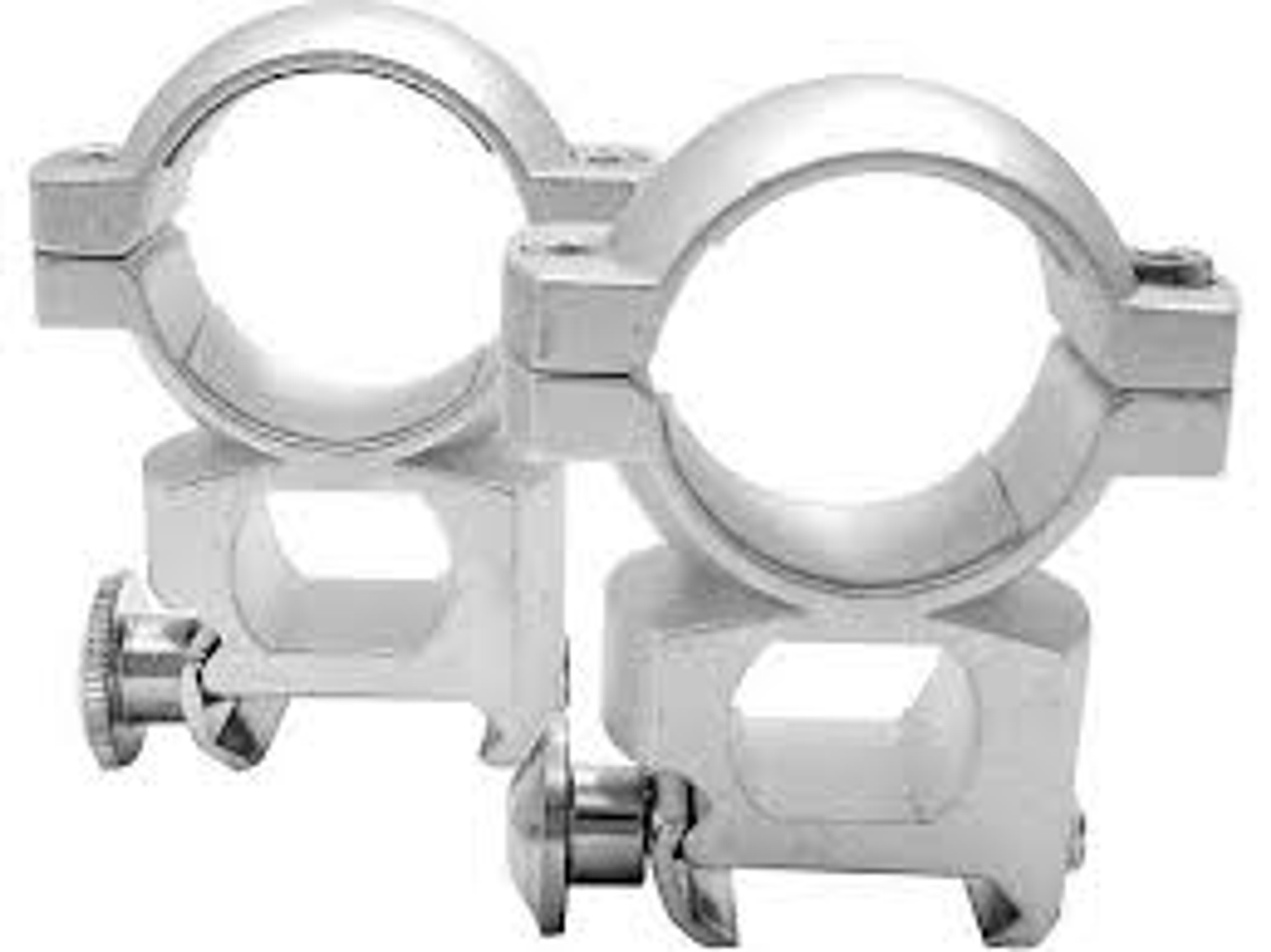 NcSTAR Scope Ring - 1 inch Weaver Ring - Silver RS11