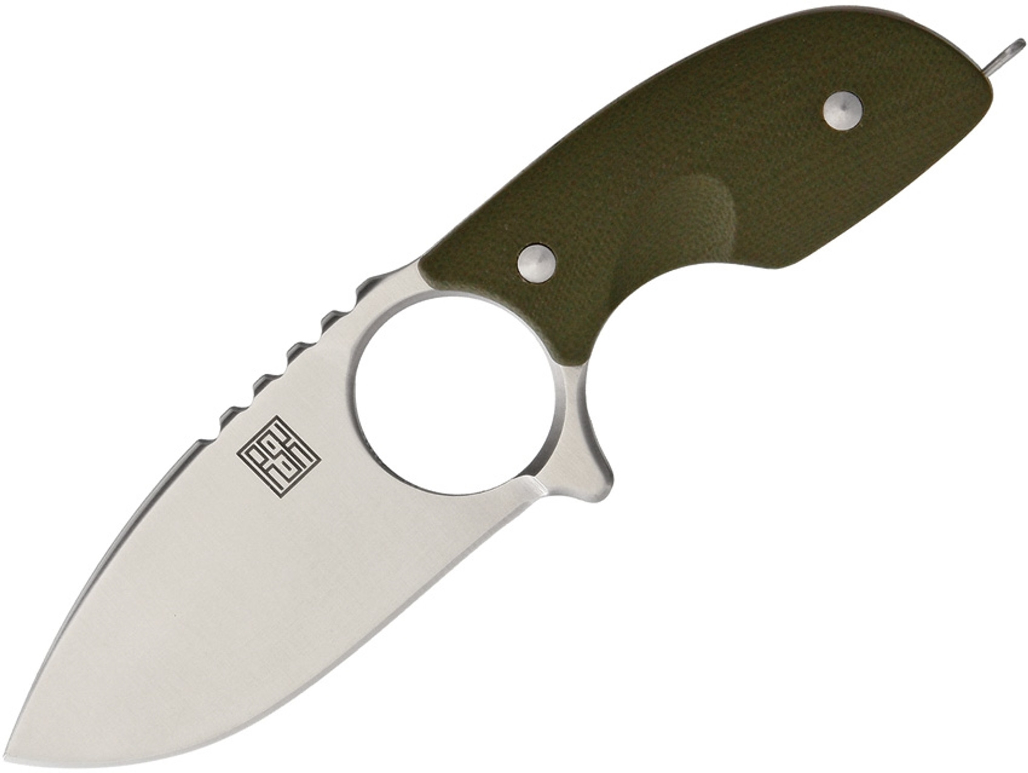 Real Steel 3134 Mini 127II Neck Knife - Green G10