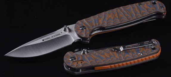 Real Steel 7783 H6 Special Edition II Satin, Orange Pattern G-10