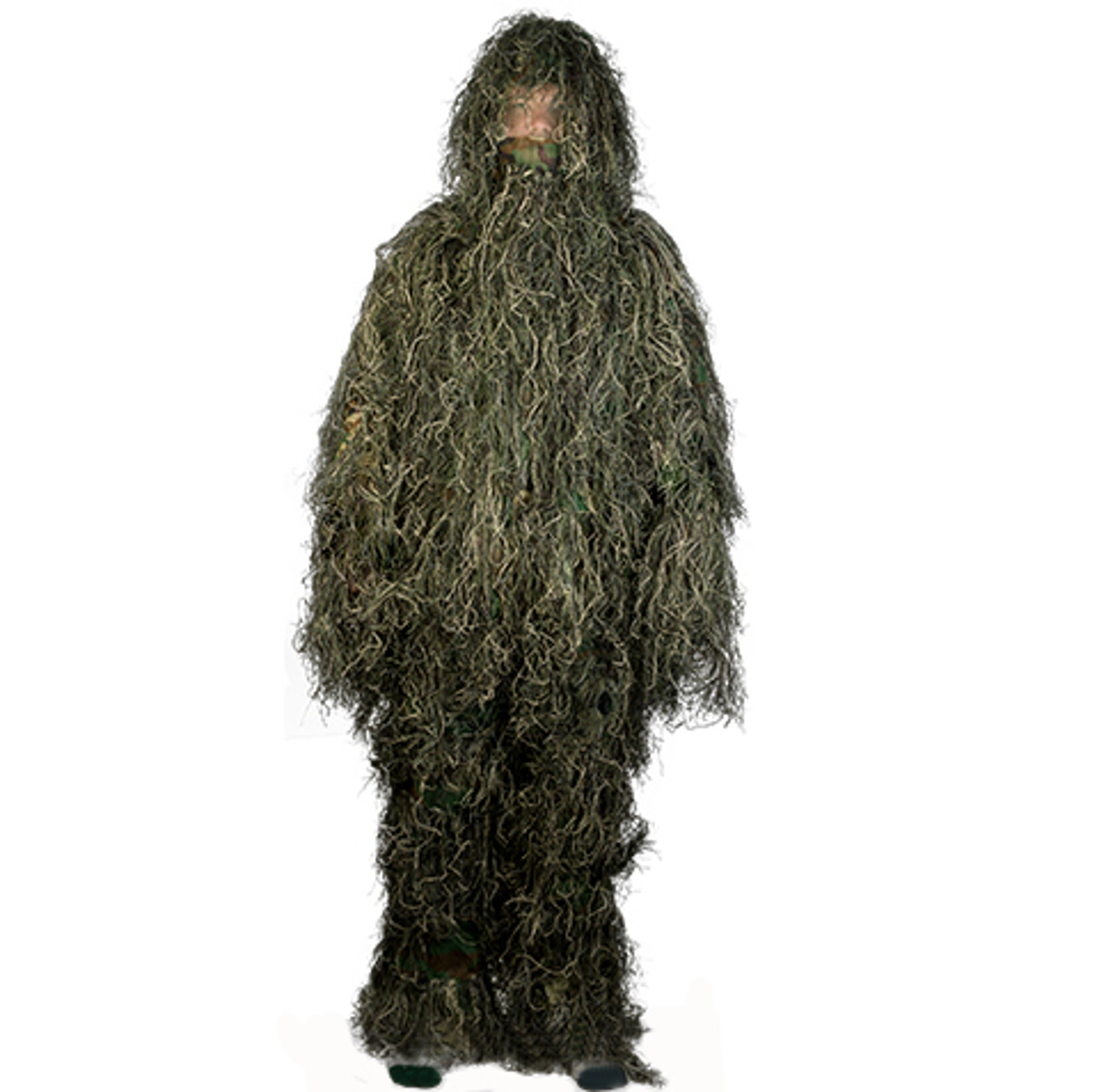 Matrix Full Body 3-Piece Concealment Ghillie Suit Set - Woodland