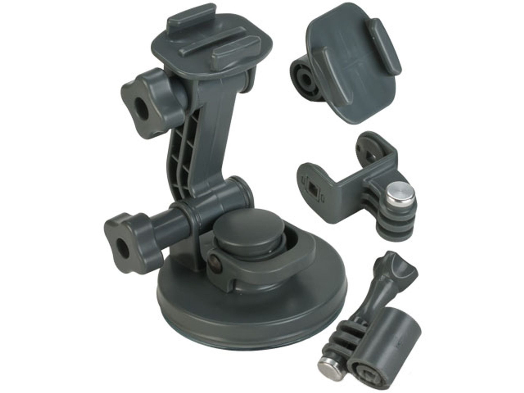 Matrix Suction Cup Mount for GoPro Series Cameras - Grey