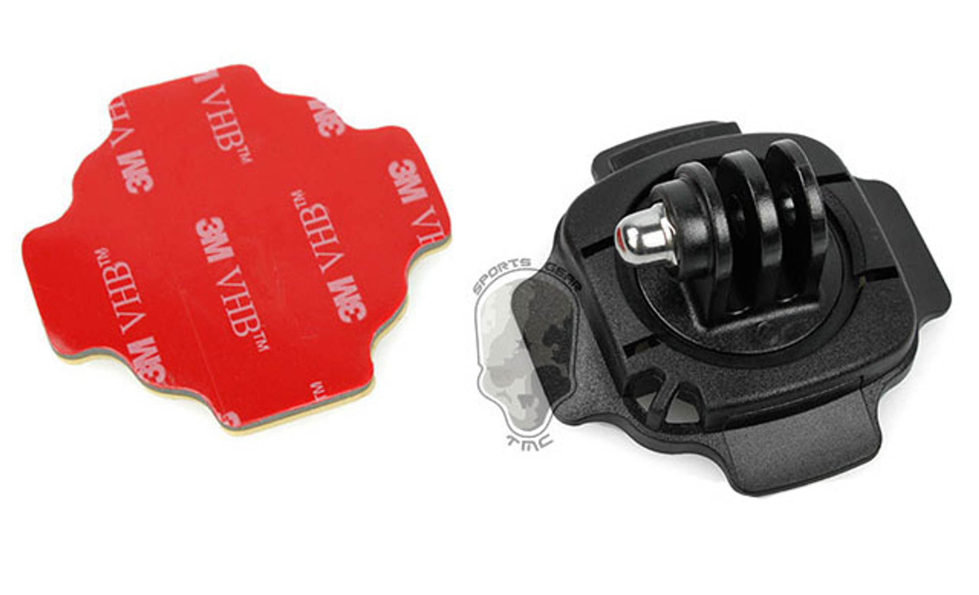 TMC 360 Degree Helmet Mount for GoPro Hero3 & 3+ Camera