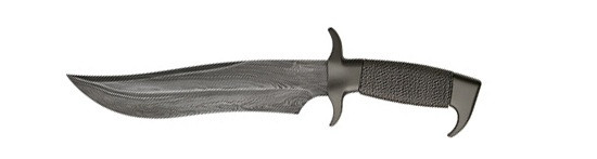 United Gil Hibben Highlander Bowie Damascus w/Sheath