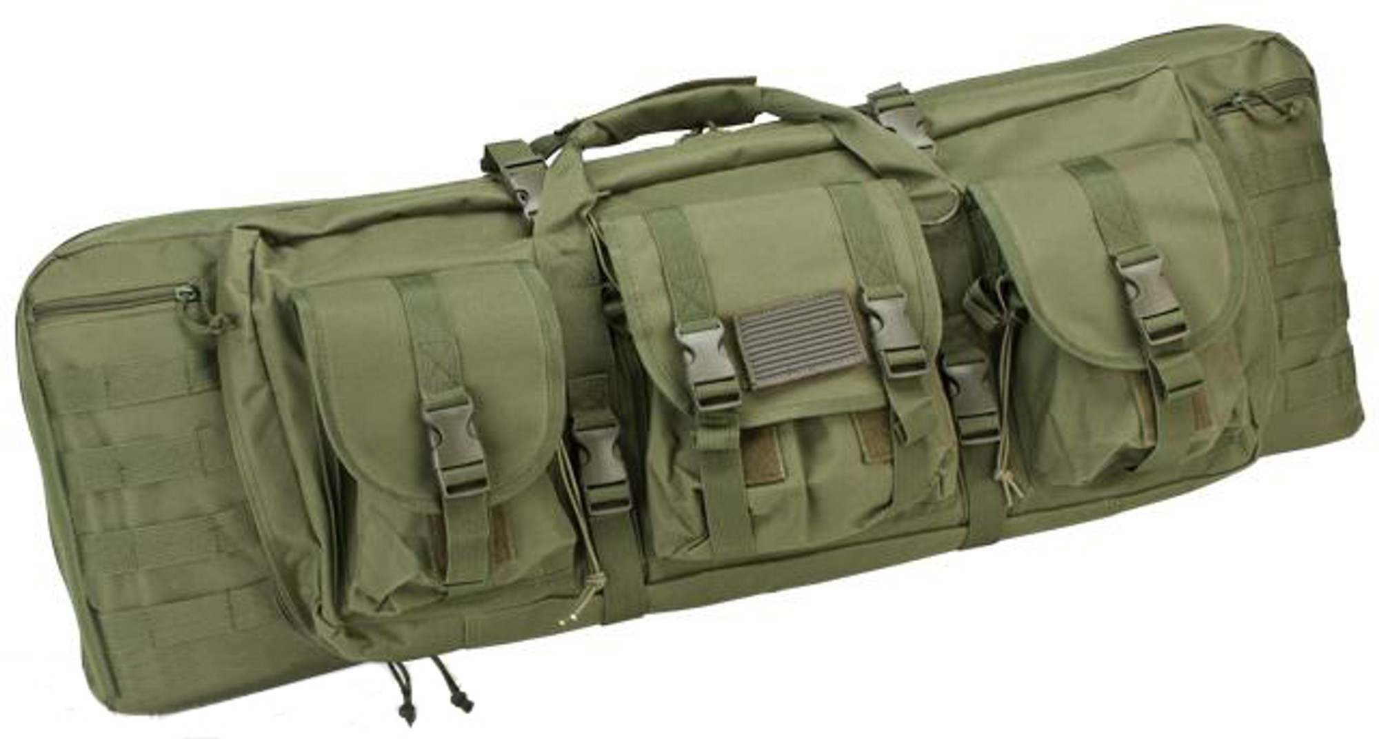 Combat Featured 36" Ultimate Dual Weapon Case Rifle Bag (OD Green)