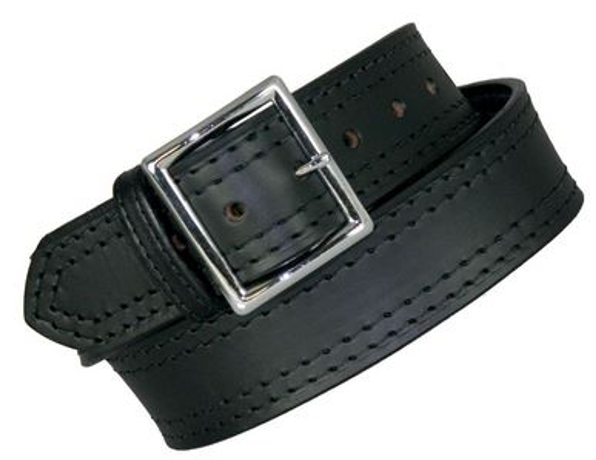 Boston Leather 6506 1.75" Garrison Belt 4-Row Stitched