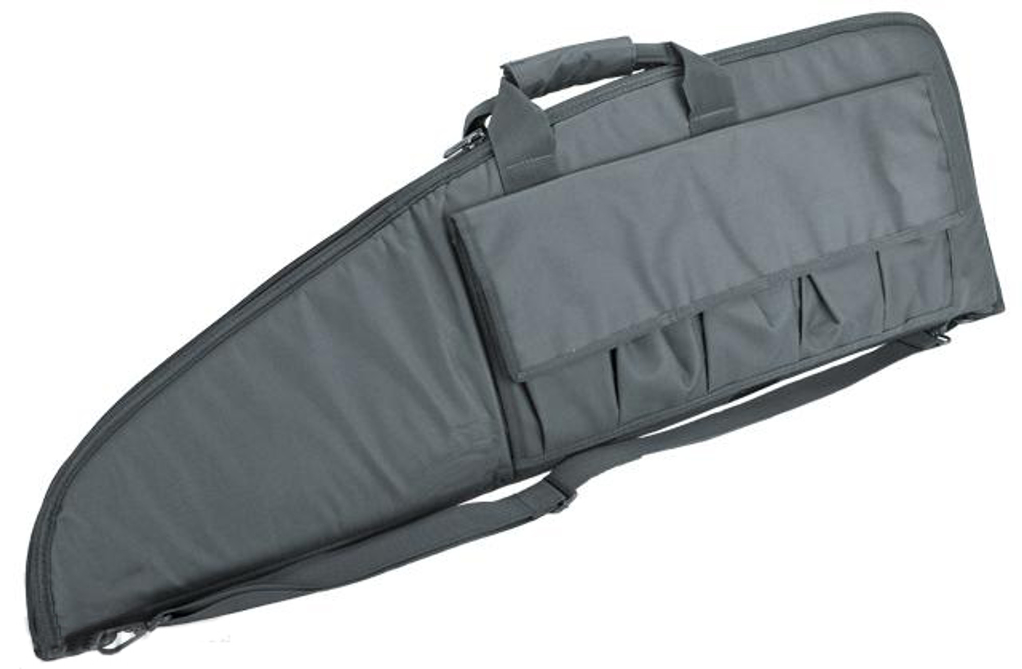 NcSTAR Tactical Deluxe Padded Rifle Bag w/ Built-in mag pouches - 38" (Urban Grey)