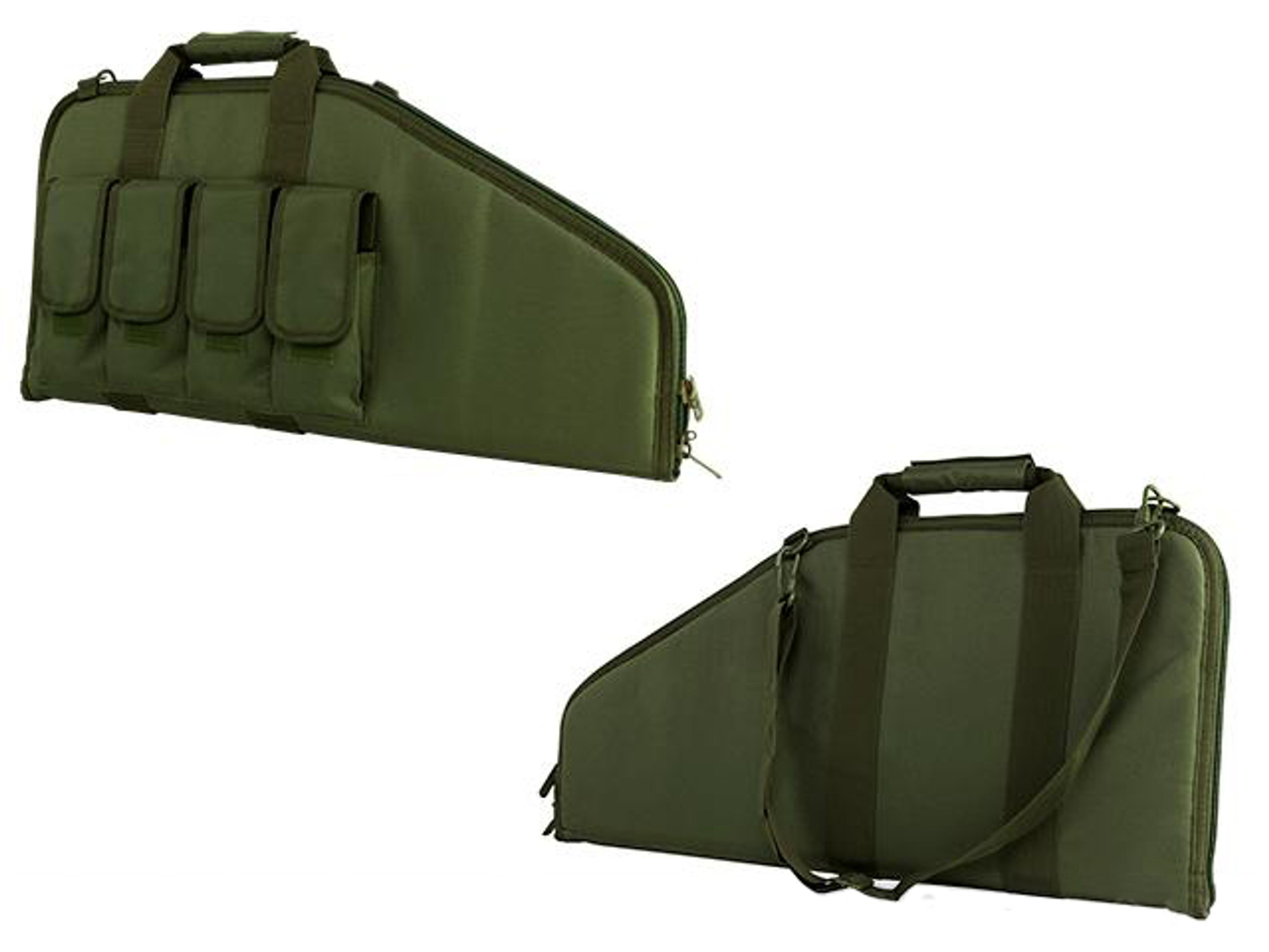VISM 28" Sub Machinegun / Pistol Carbine Length Nylon Gun Bag - OD Green VISM 28" Sub Machinegun / Pistol Carbine Length Nylon Gun Bag - OD Green