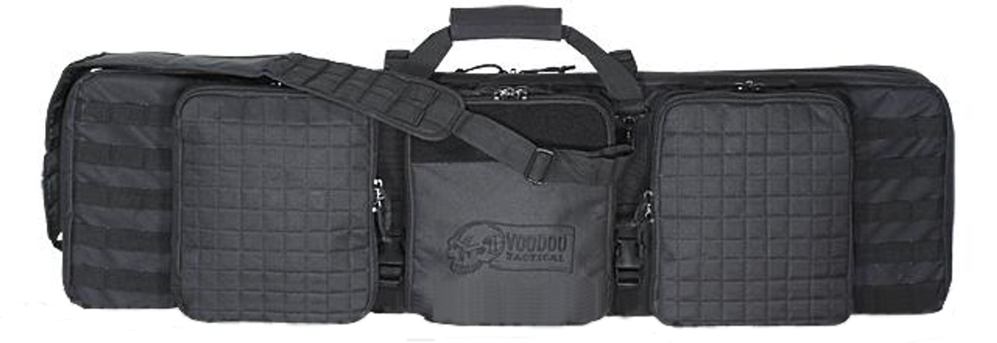 Voodoo Tactical 42" Lockable MOLLE Padded Weapons Case / Gun Bag - Black