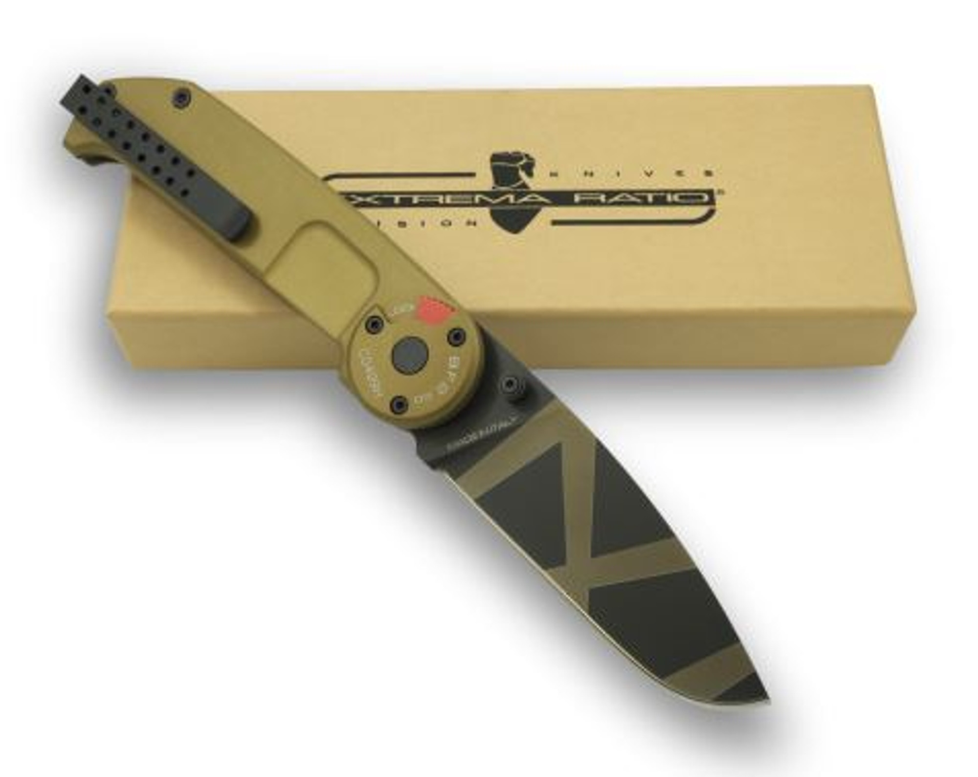 Extrema Ratio BF2CD Drop Point Folder - Desert Warfare