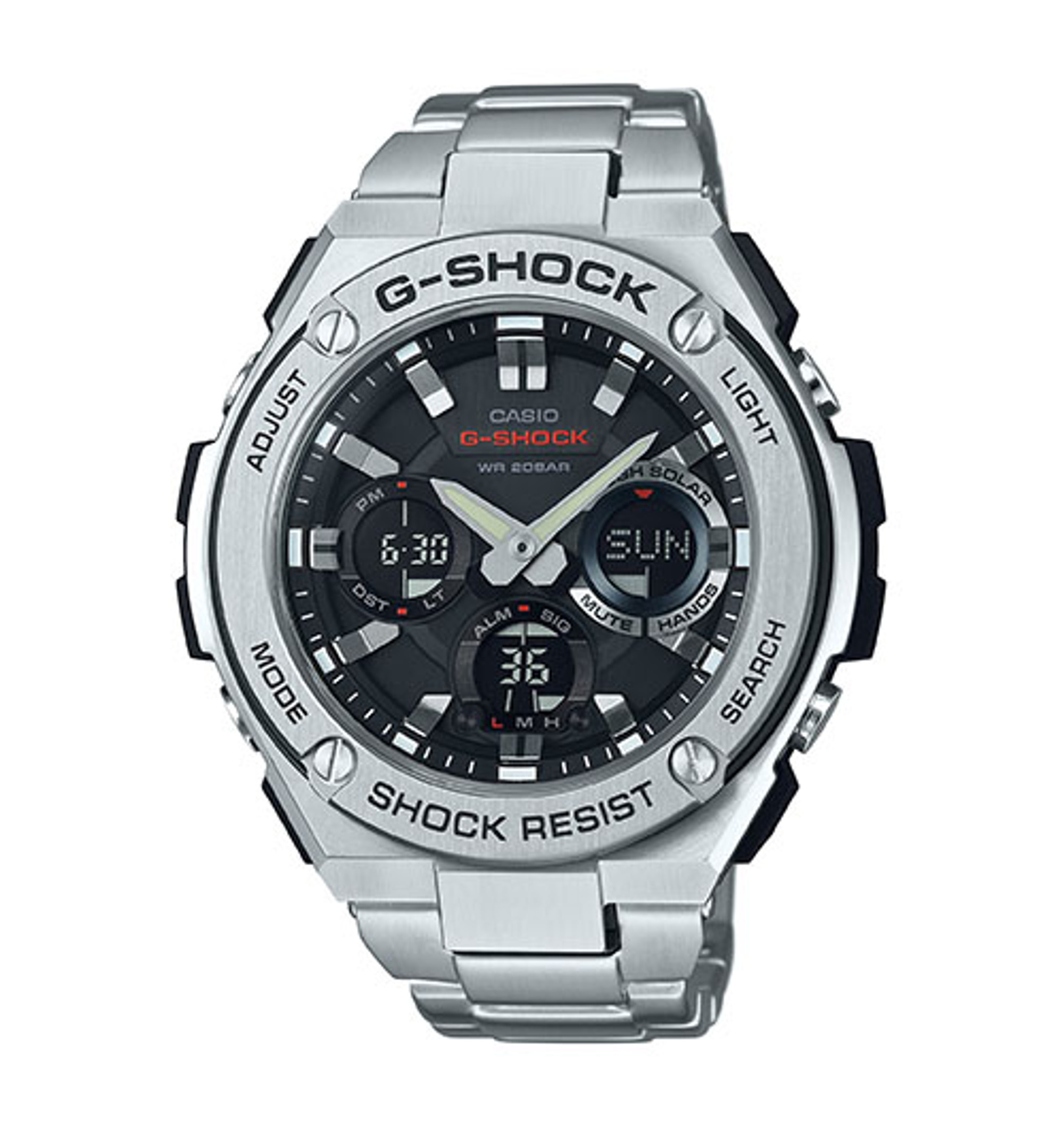 G Shock GSTS110D-1A G-Steel Series - Solar Power