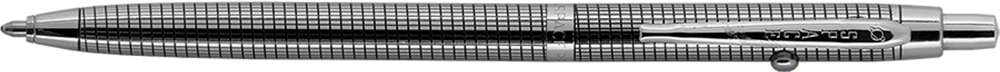 Fisher Space Pen Shuttle Black Grid Design