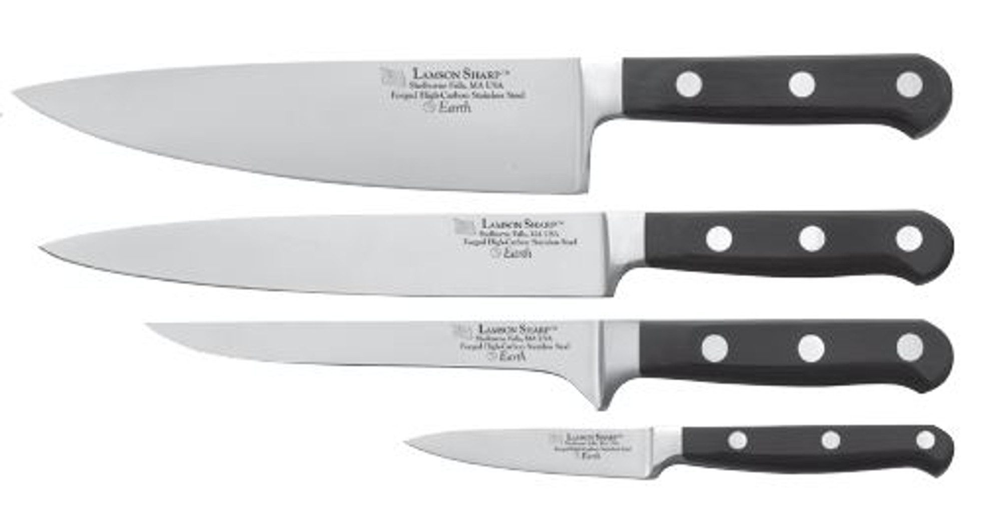 Lamson Earth Forged 4-Piece Cook Set