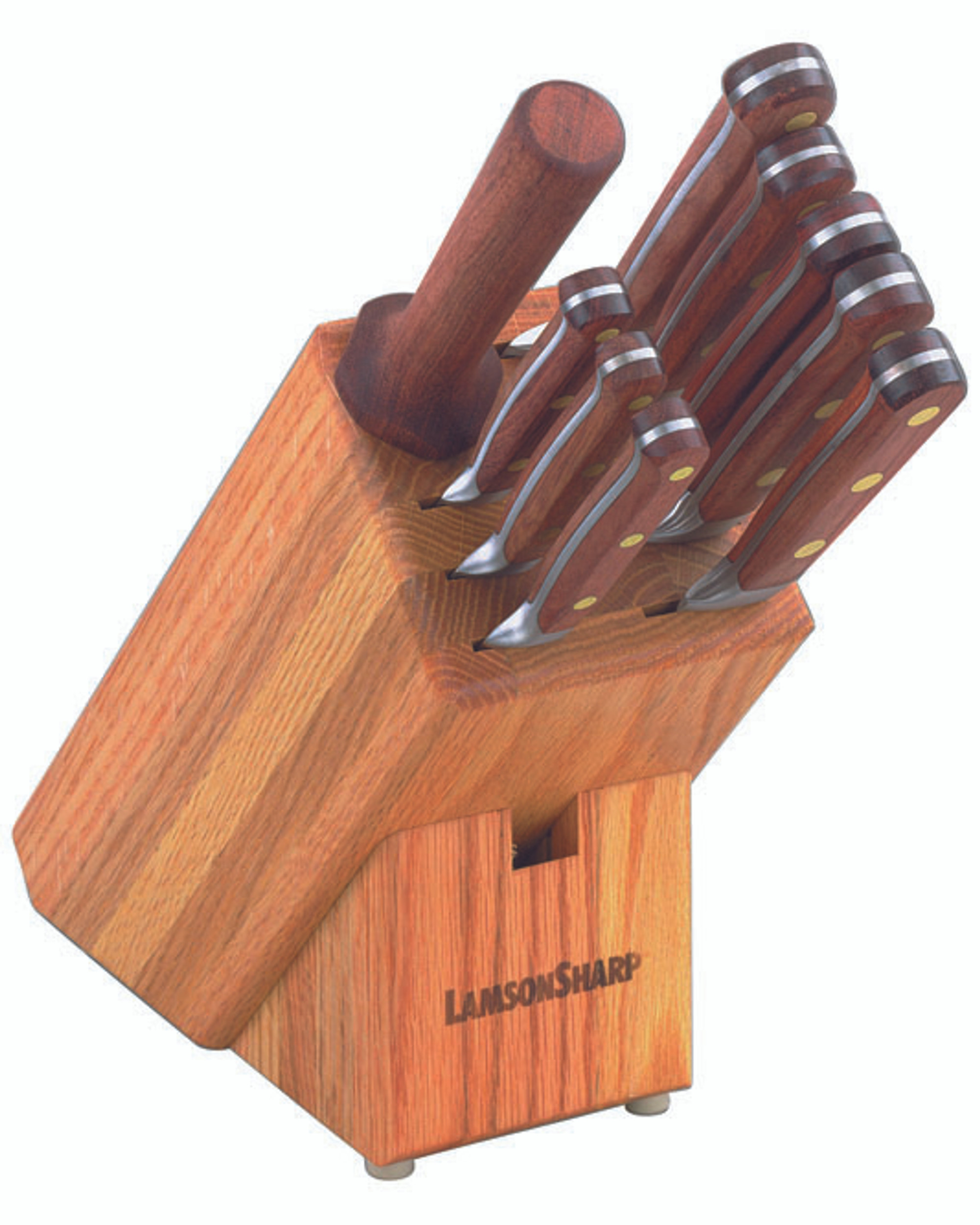 Lamson Rosewood Forged 10-Piece Block Set