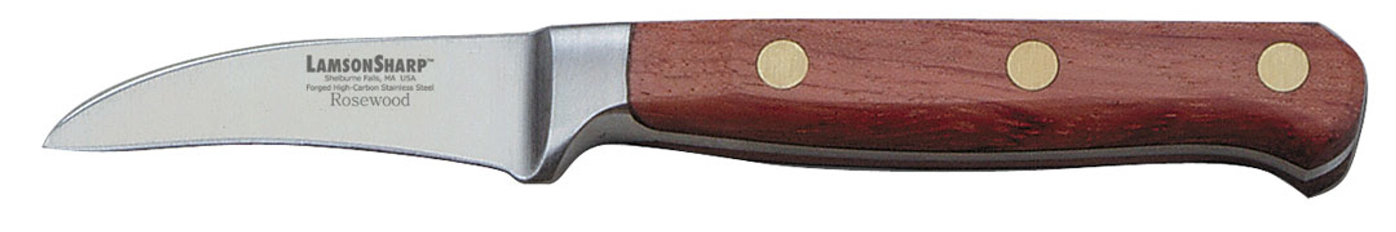 Lamson Rosewood Forged 2.5" Bird's Beak Paring Knife