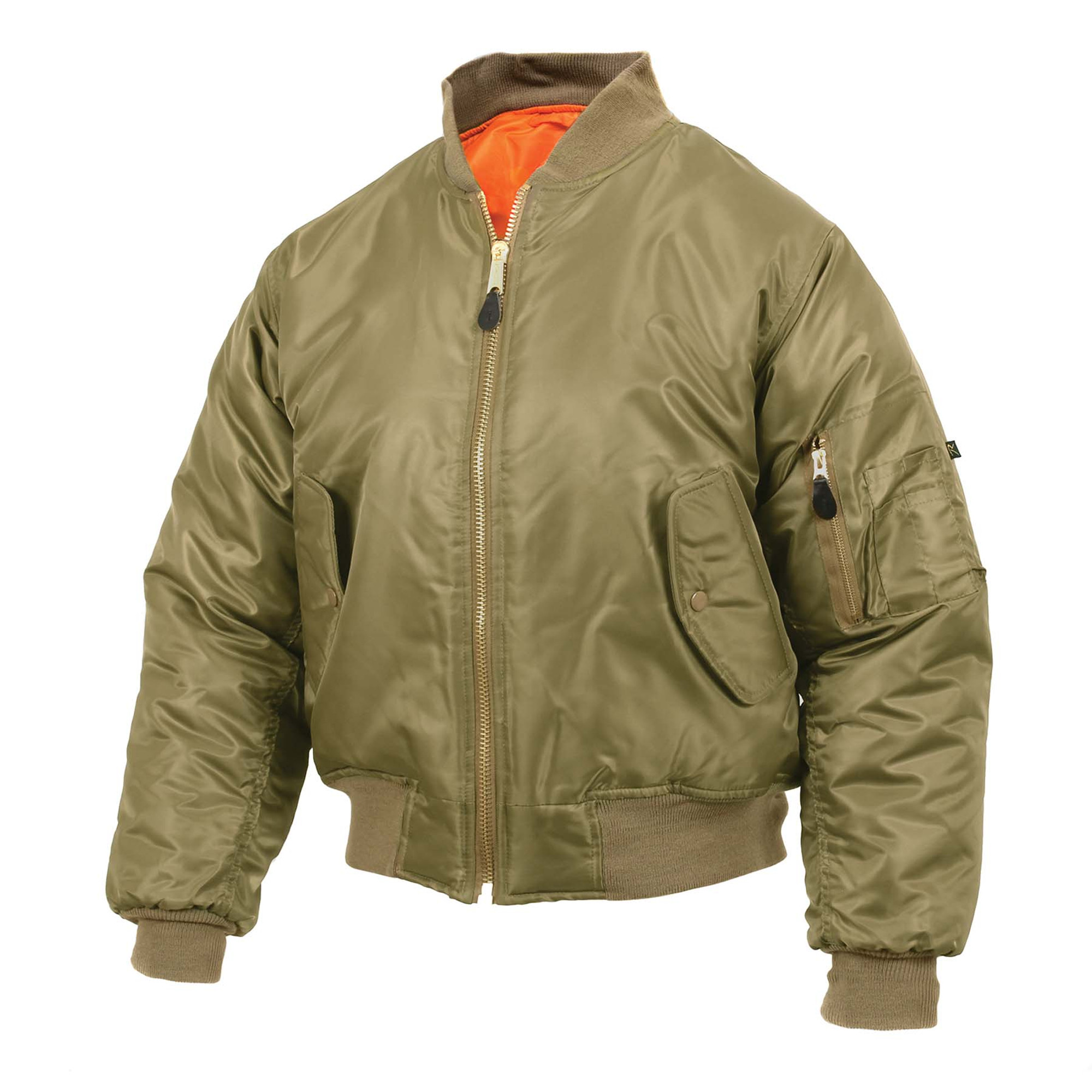 Rothco MA-1 Flight Jacket - Coyote Brown - Hero Outdoors