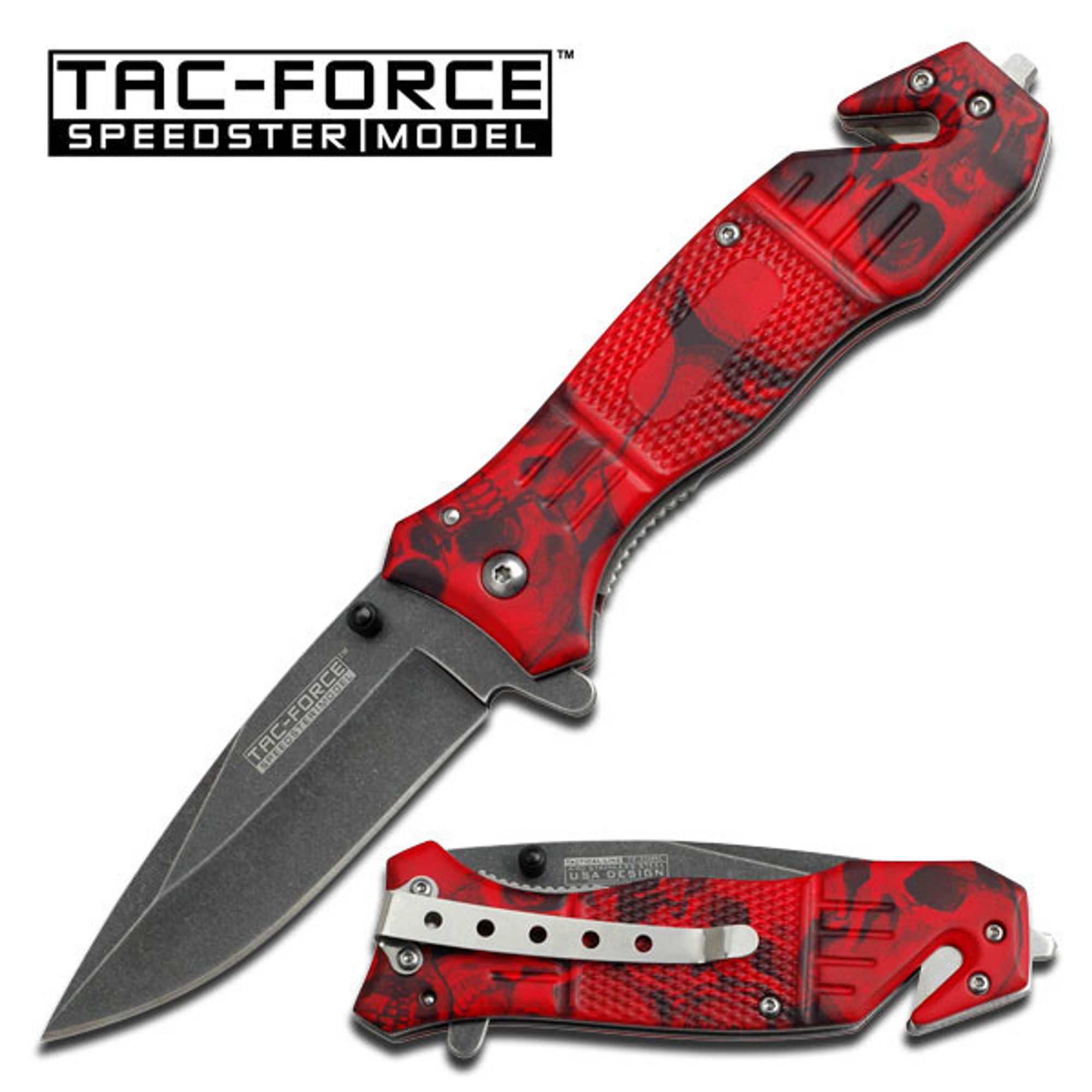 Tac Force 434RSC Red Skull Camo Assisted