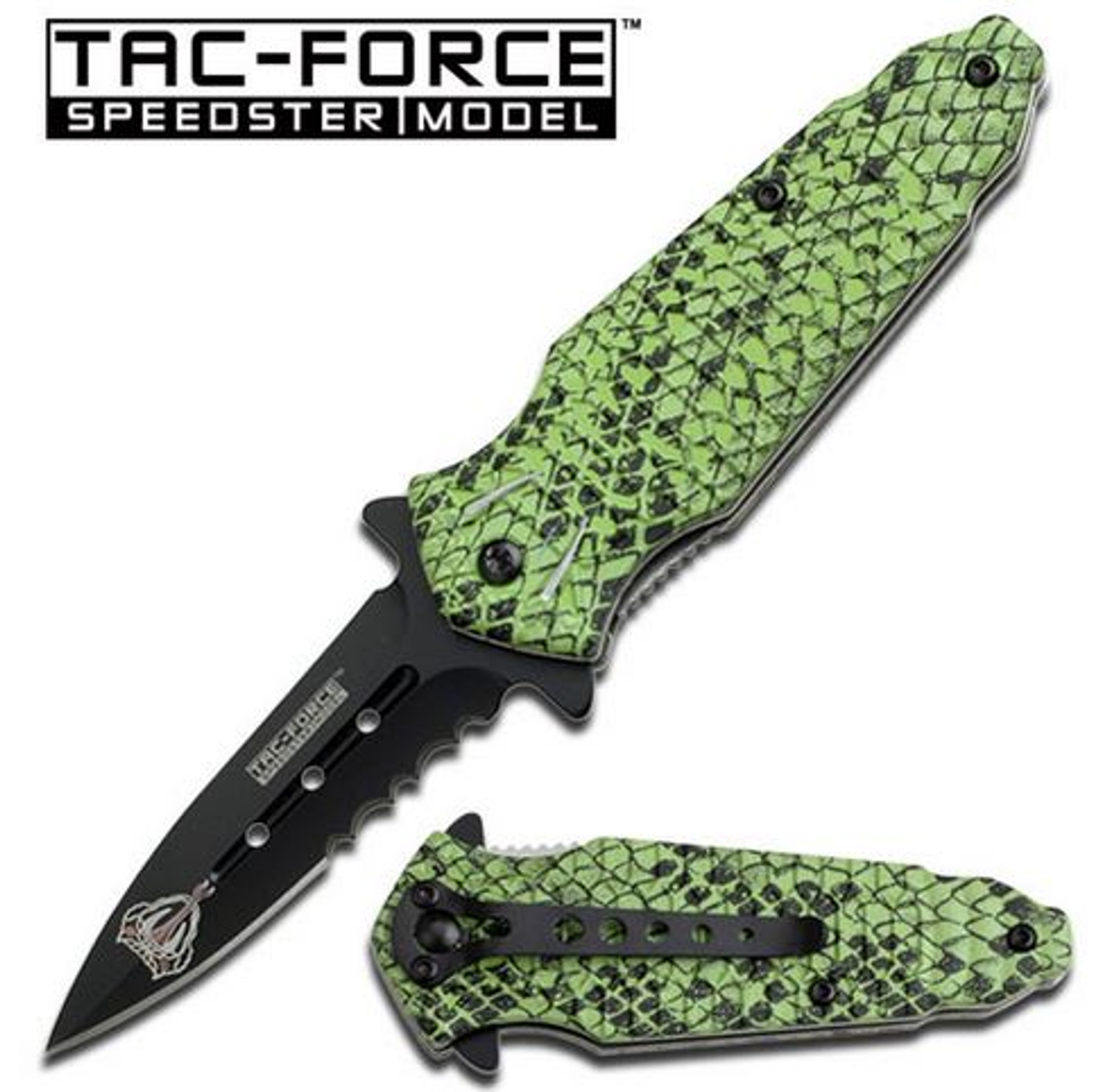 Tac Force 796GNS Cobra Camo Mini - Green