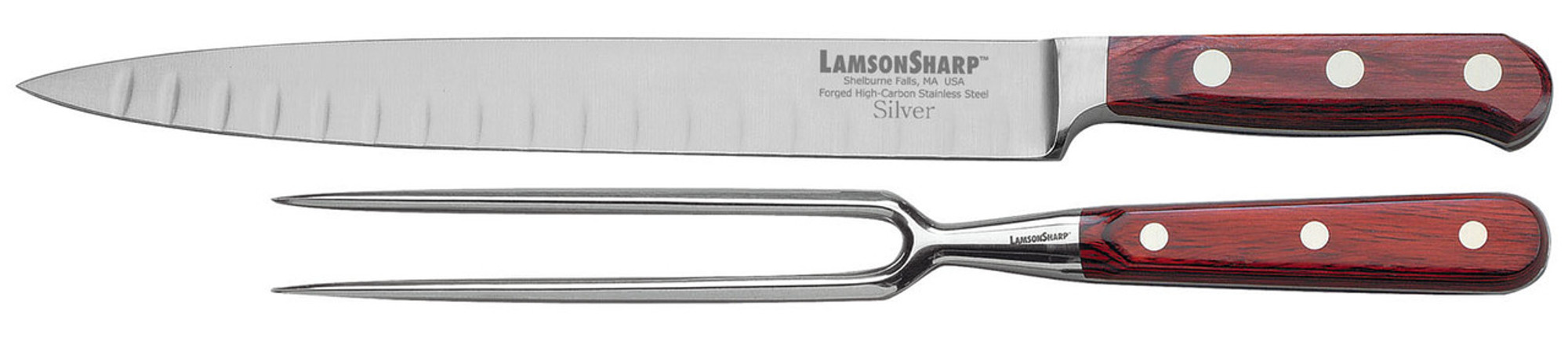 Lamson Silver Forged 2-Piece Carving Set