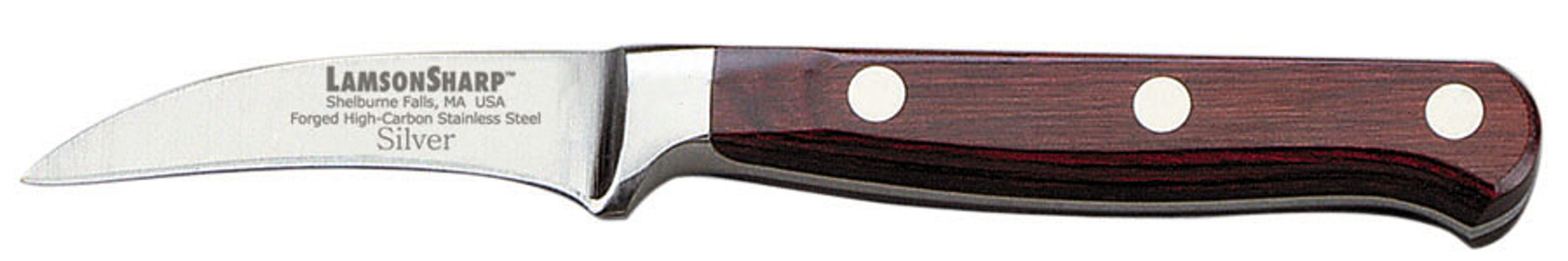 Lamson Silver Forged 2.5" Bird's Beak Paring Knife