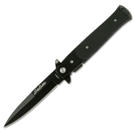 Tac Force TF428G10 Black 3.5" Blade G-10 Inlay