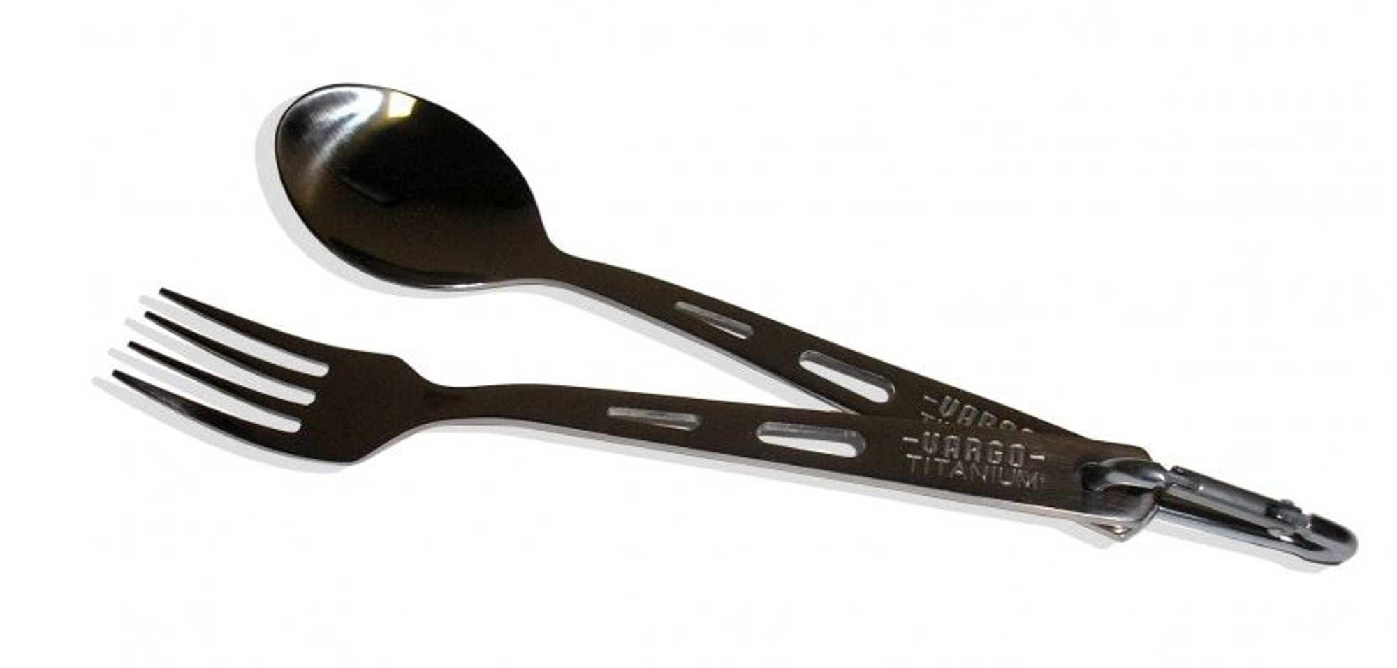 Vargo Titanium Spoon & Fork Set