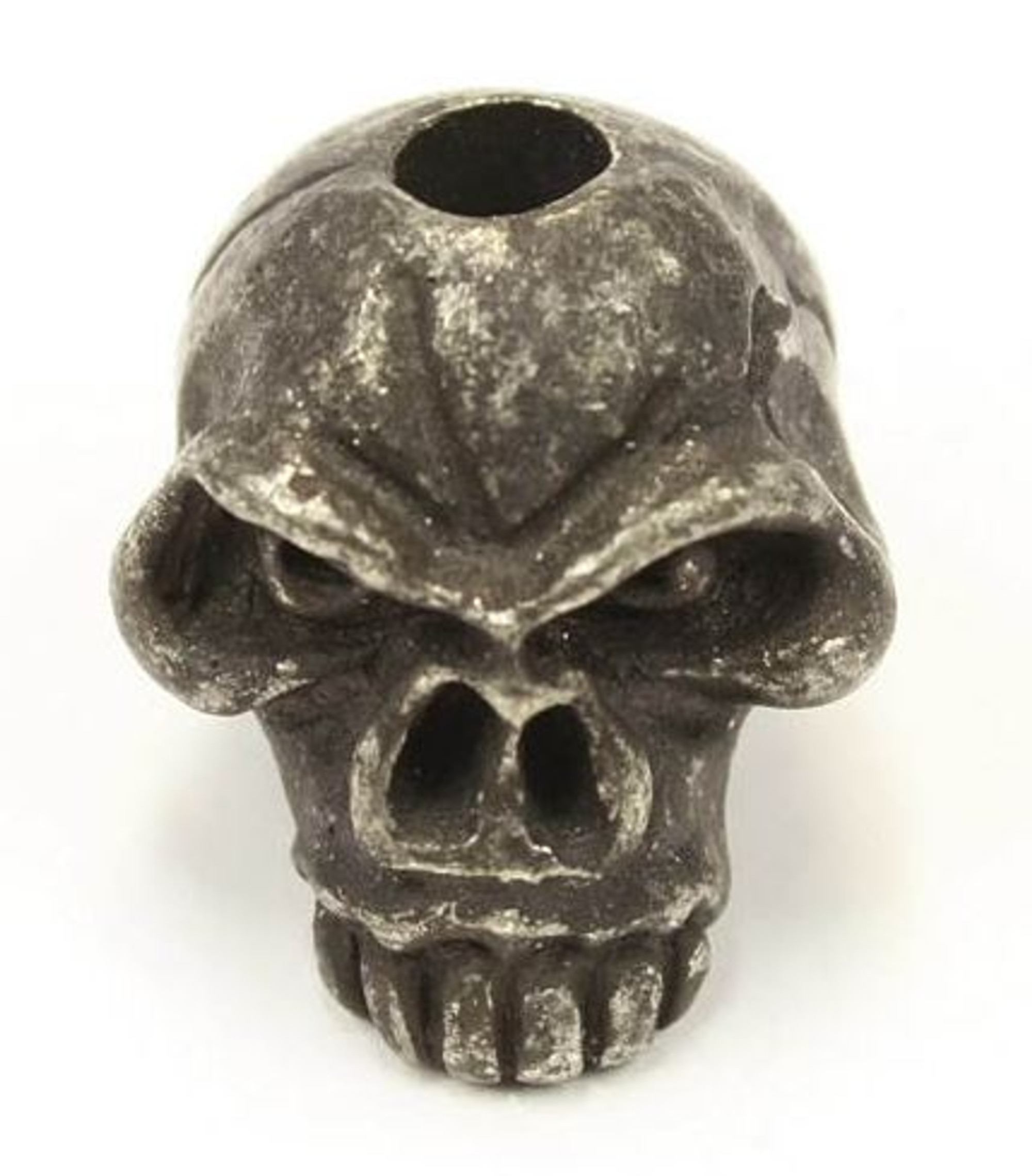 Schmuckatelli Co. Emerson Jumbo Skull Bead Black Pewter