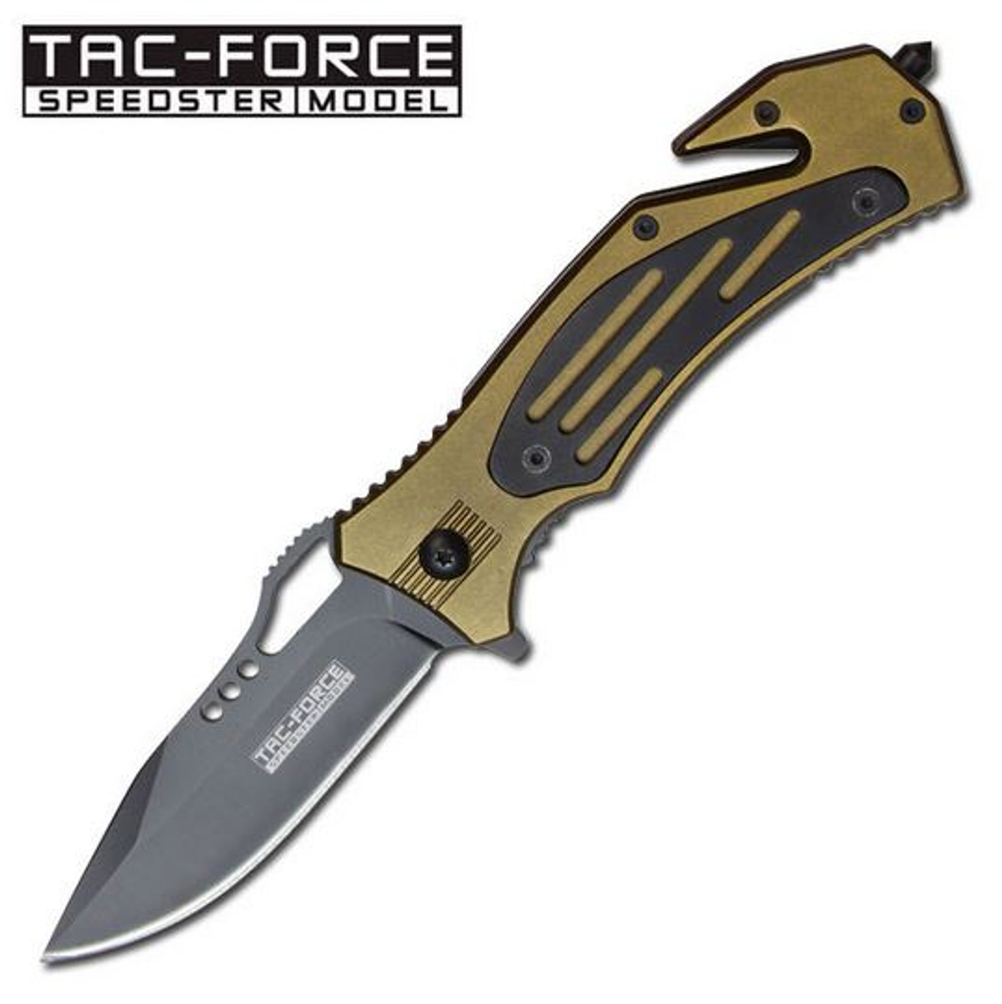Tac Force TF579GN Green Aluminum Assisted Open
