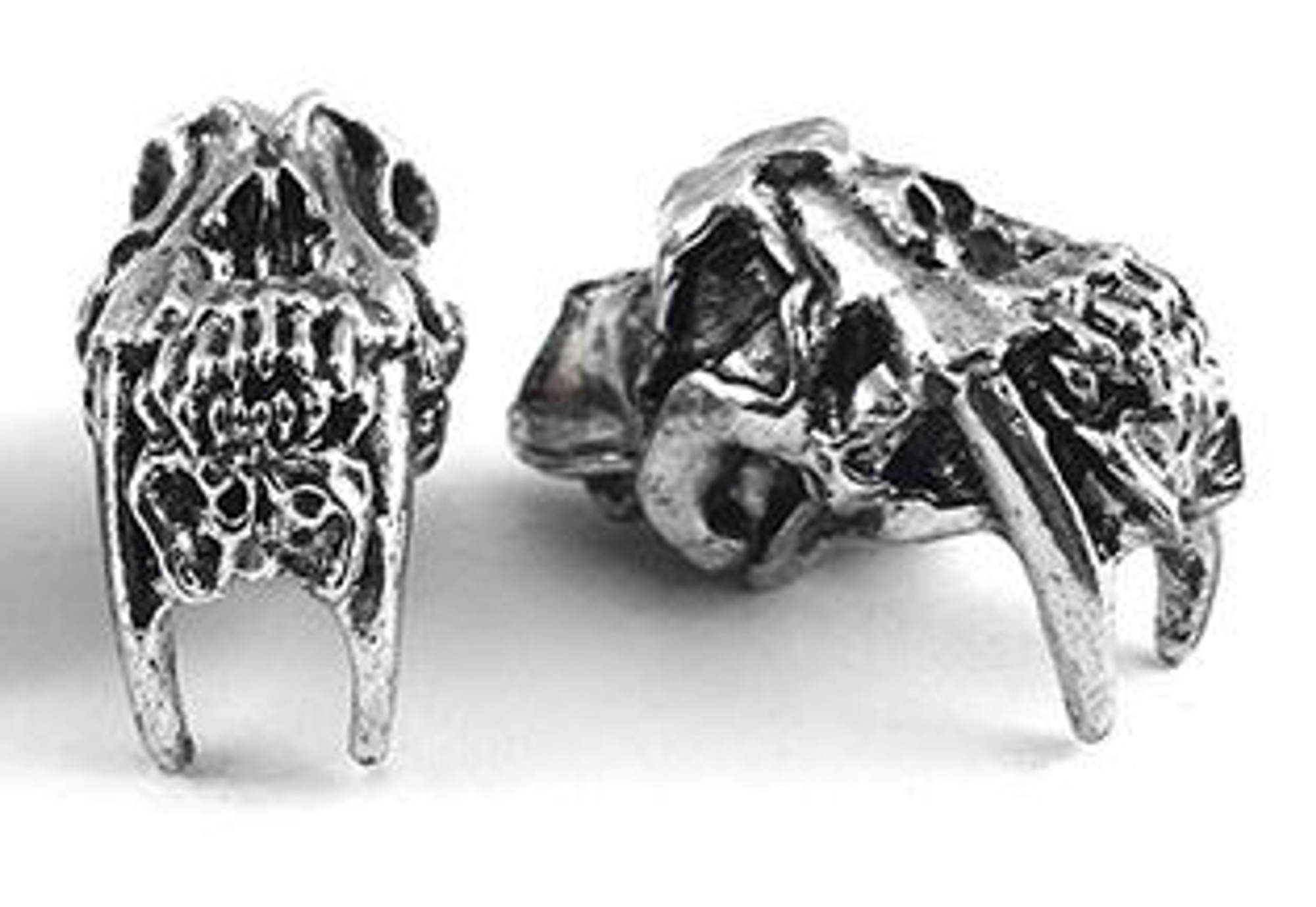 Schmuckatelli Co. Sabertooth Skull Pewter