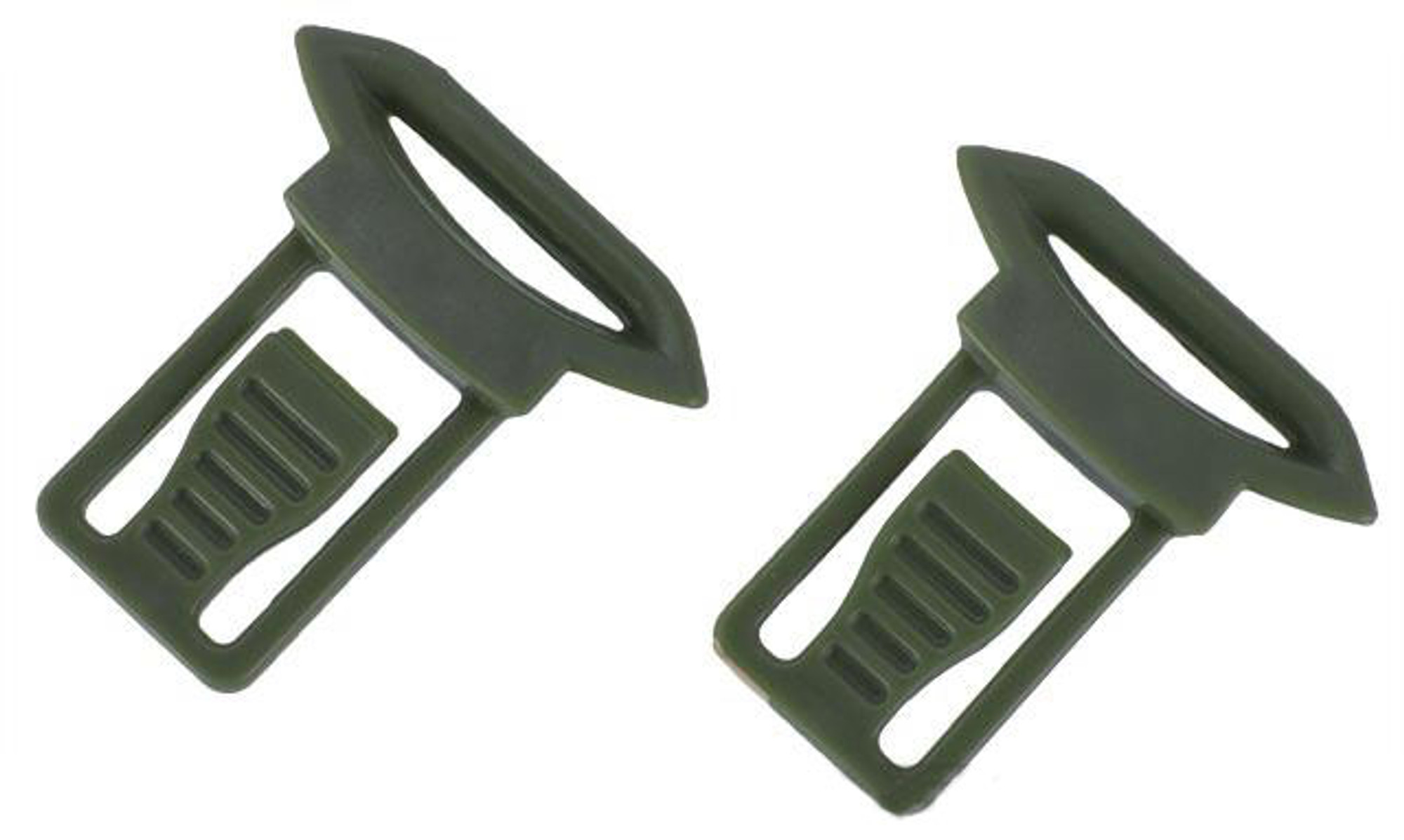 Emerson  Replacement Standard Strap Clips for Bump Helmet Rails - OD Green